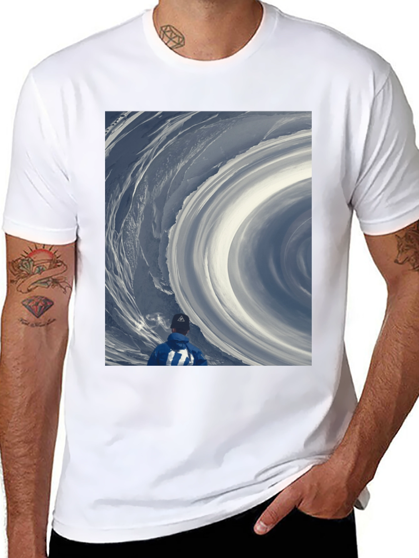 Vortex Black T-Shirt
