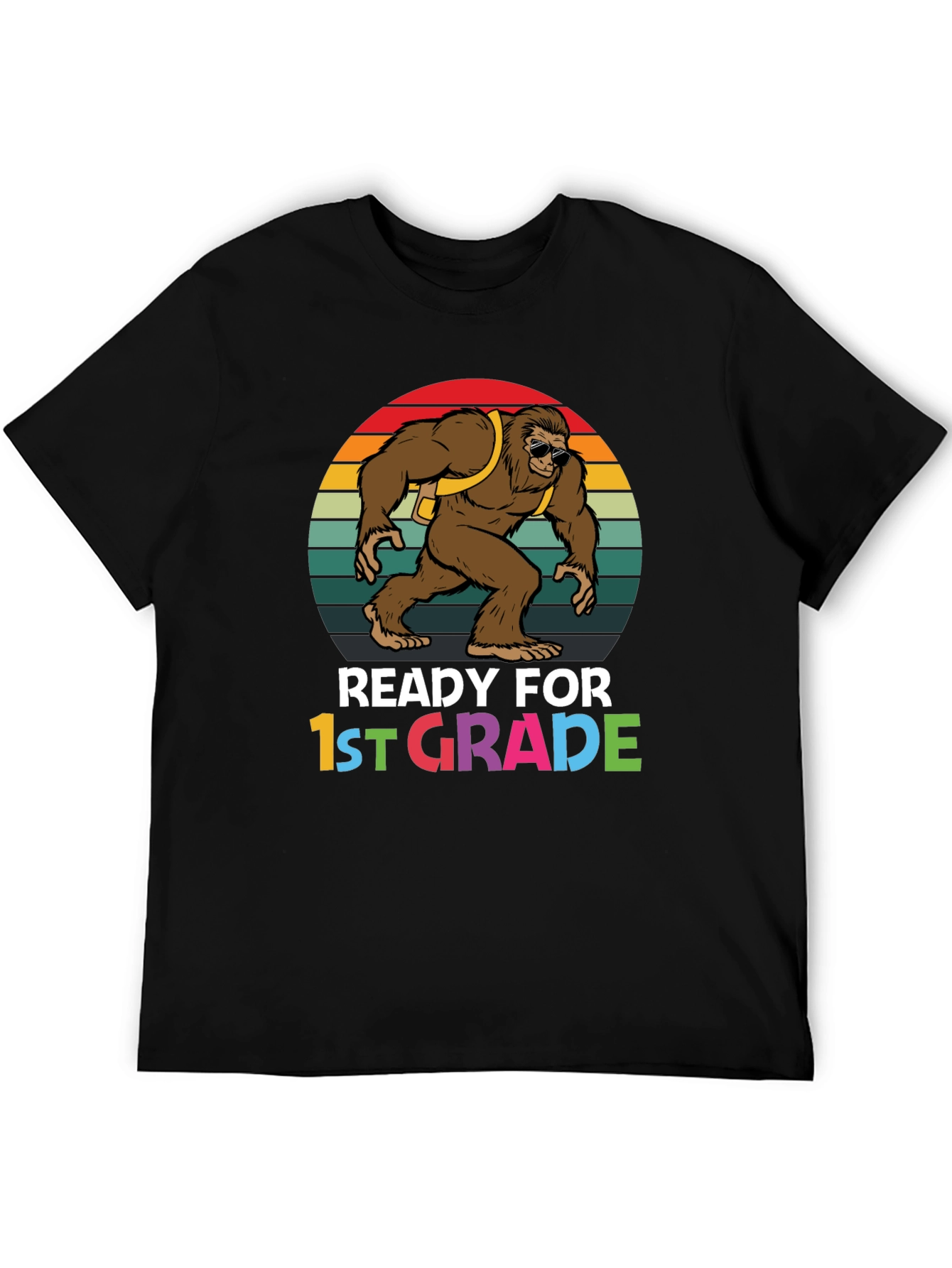 Ready for 1st Grade Bigfoot T-Shirt