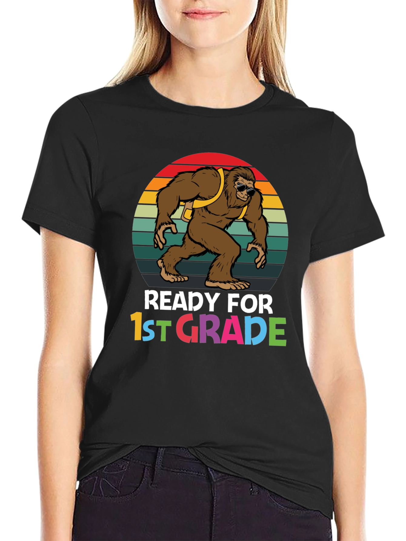 Ready for 1st Grade Bigfoot T-Shirt