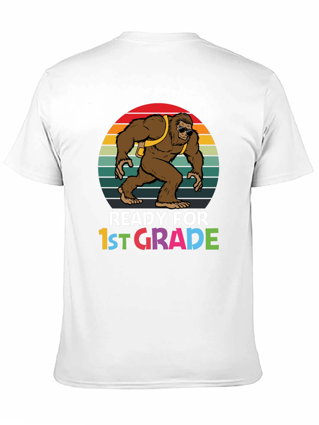Ready for 1st Grade Bigfoot T-Shirt