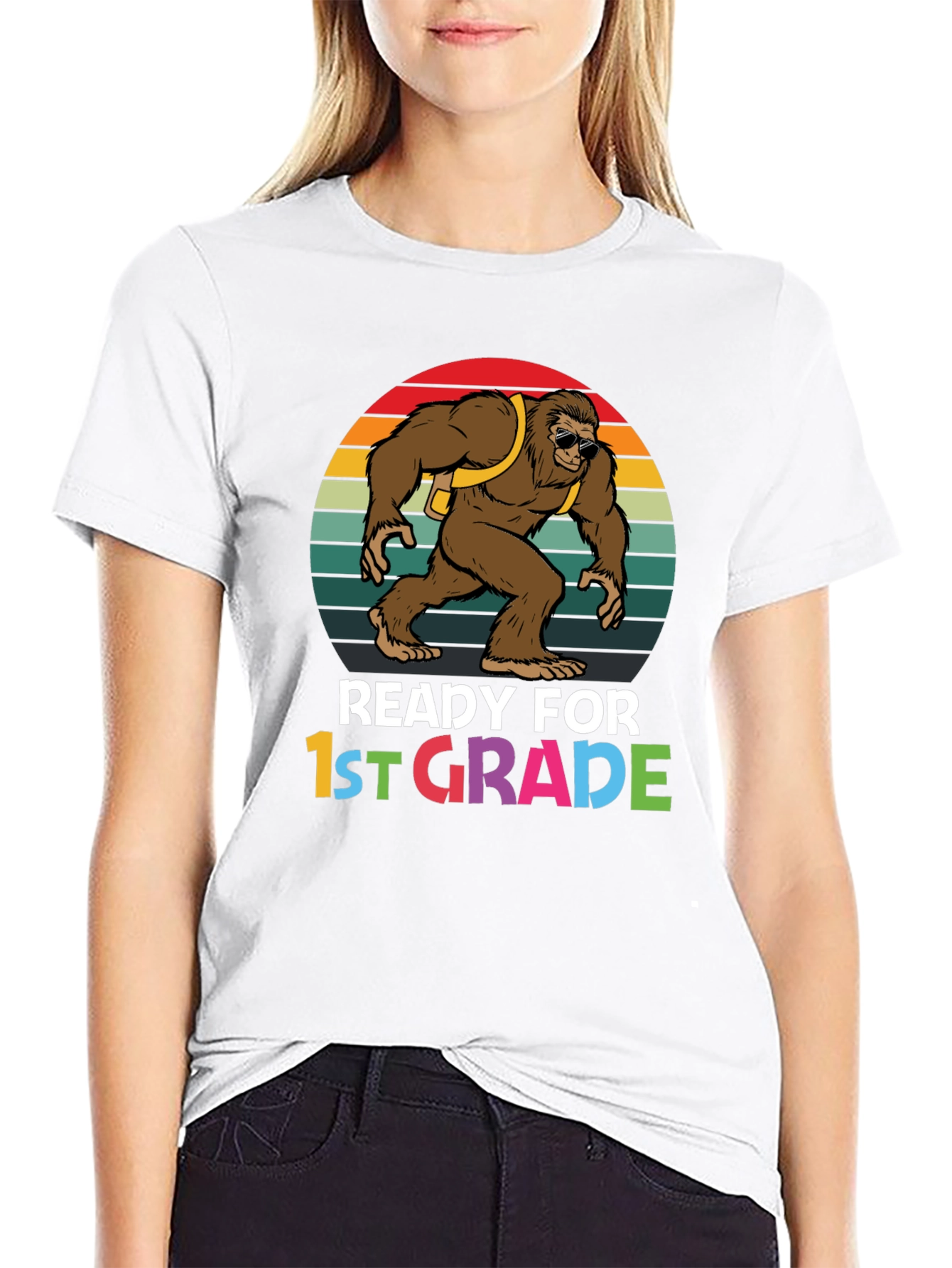 Ready for 1st Grade Bigfoot T-Shirt