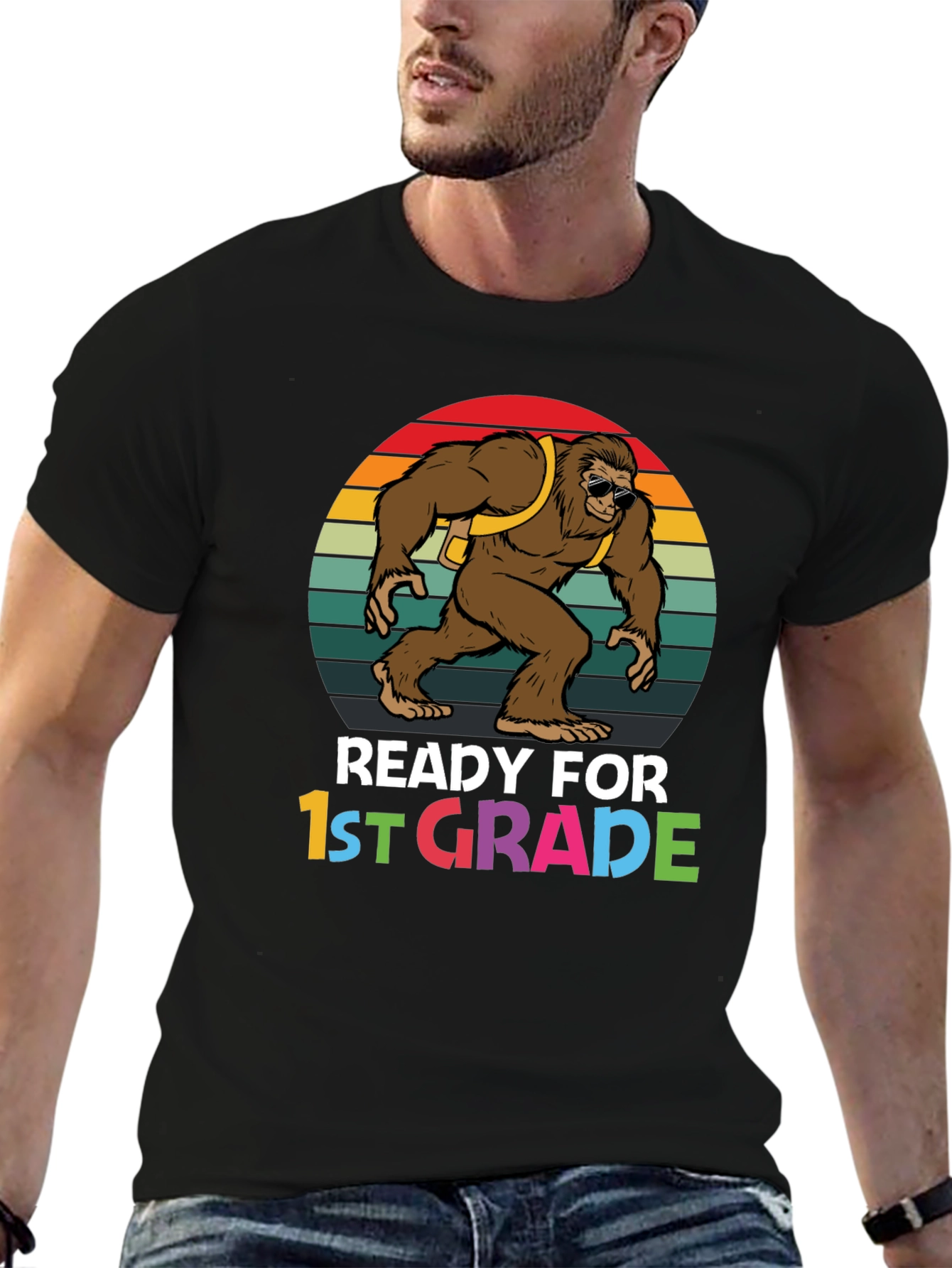 Ready for 1st Grade Bigfoot T-Shirt