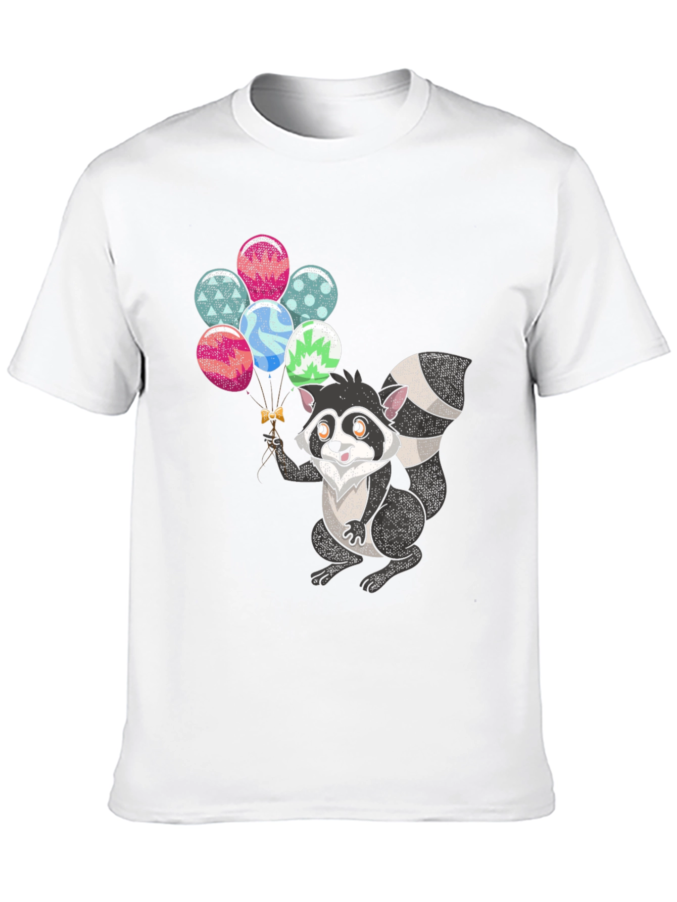 Raccoon Balloons Graphic Tee