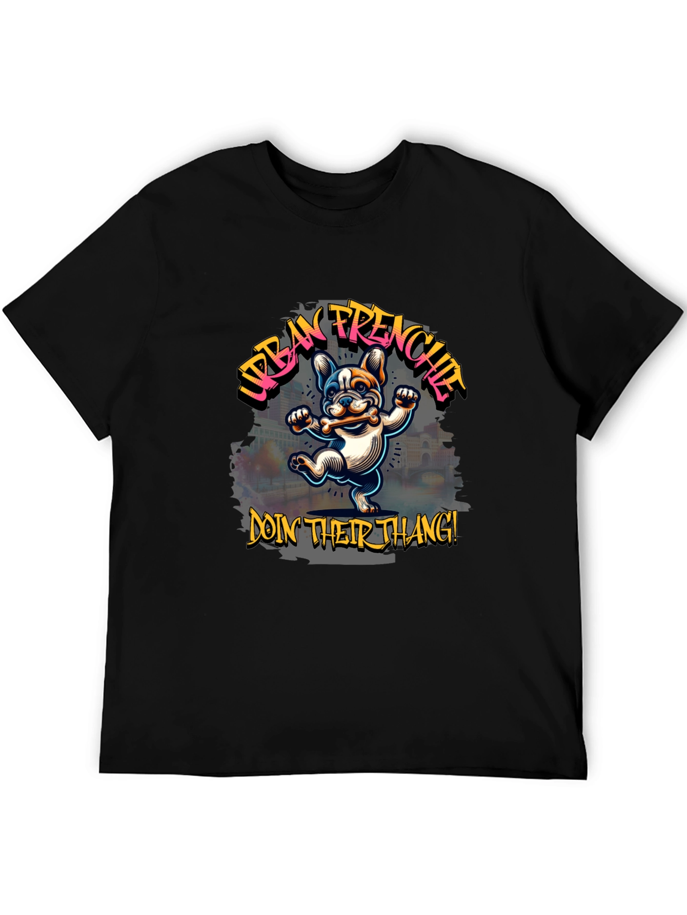 Urban Frenchie Graphic T-Shirt