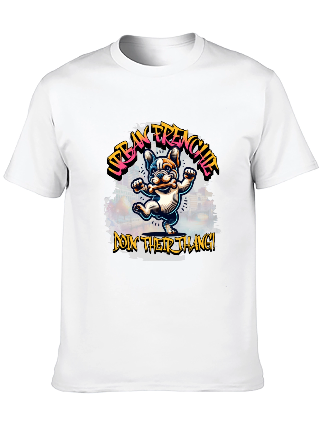 Urban Frenchie Graphic T-Shirt