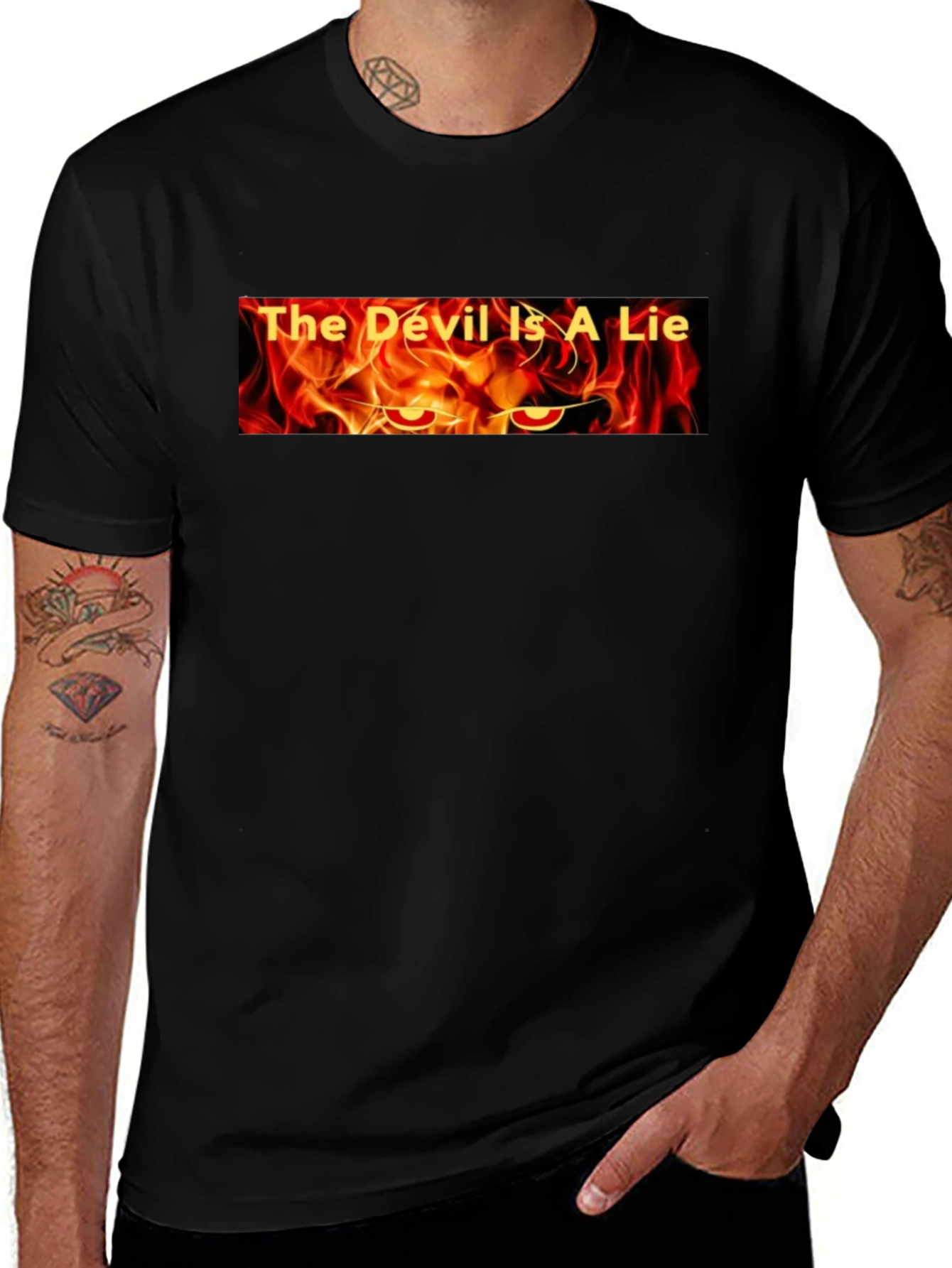 The Devil is a Lie Graphic Tee