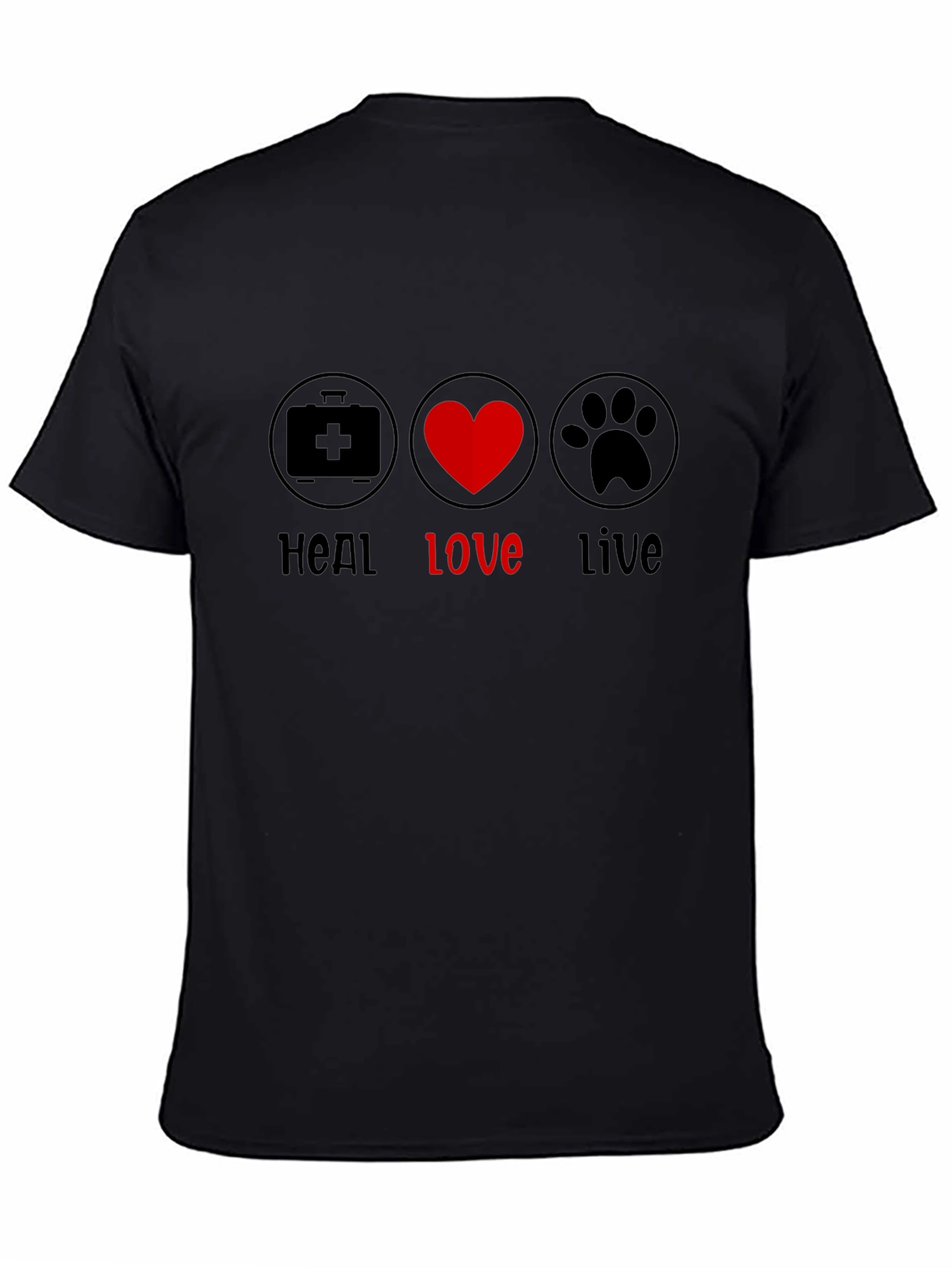 Heal Love Live Vet T-Shirt
