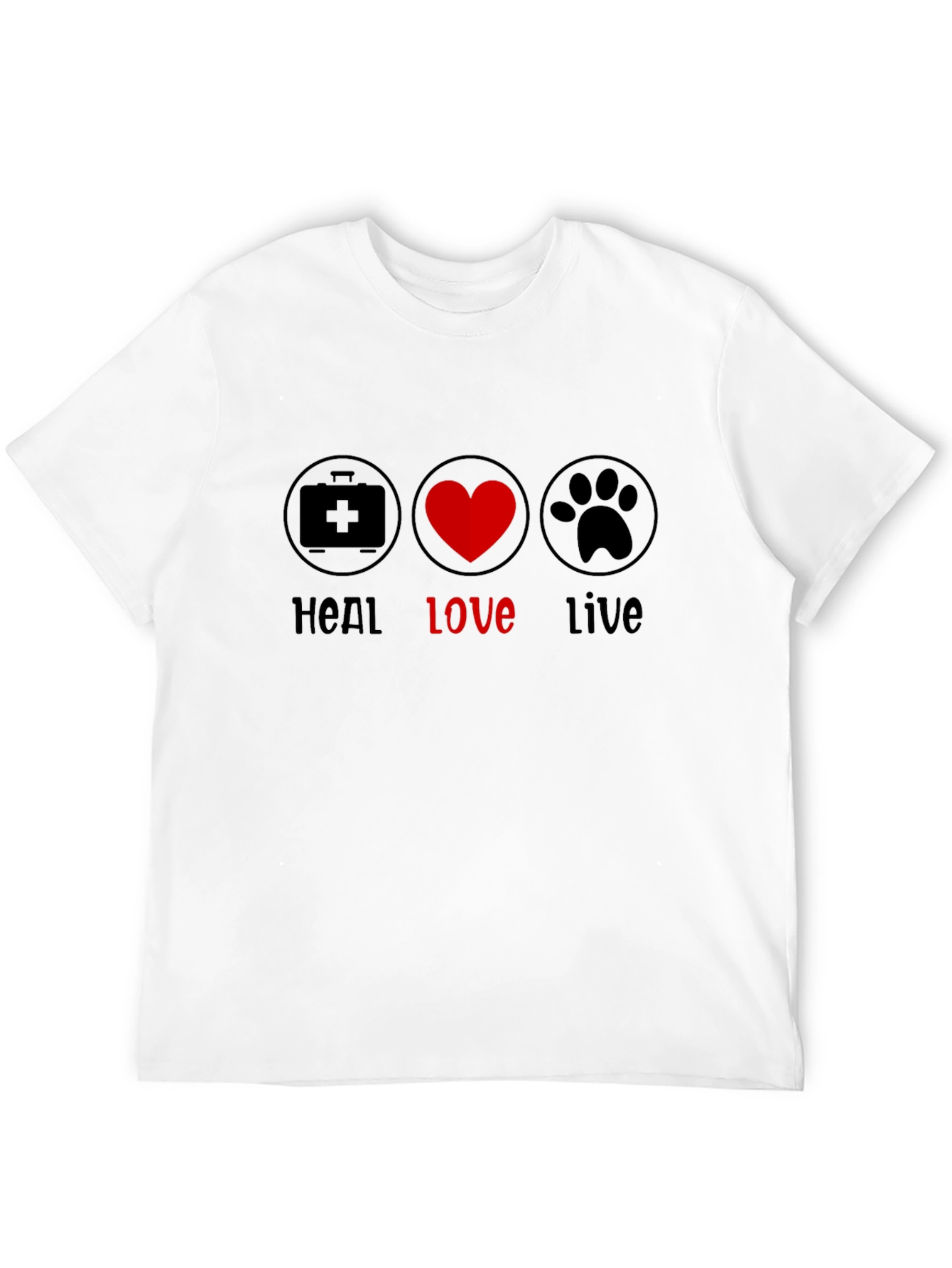 Heal Love Live Vet T-Shirt