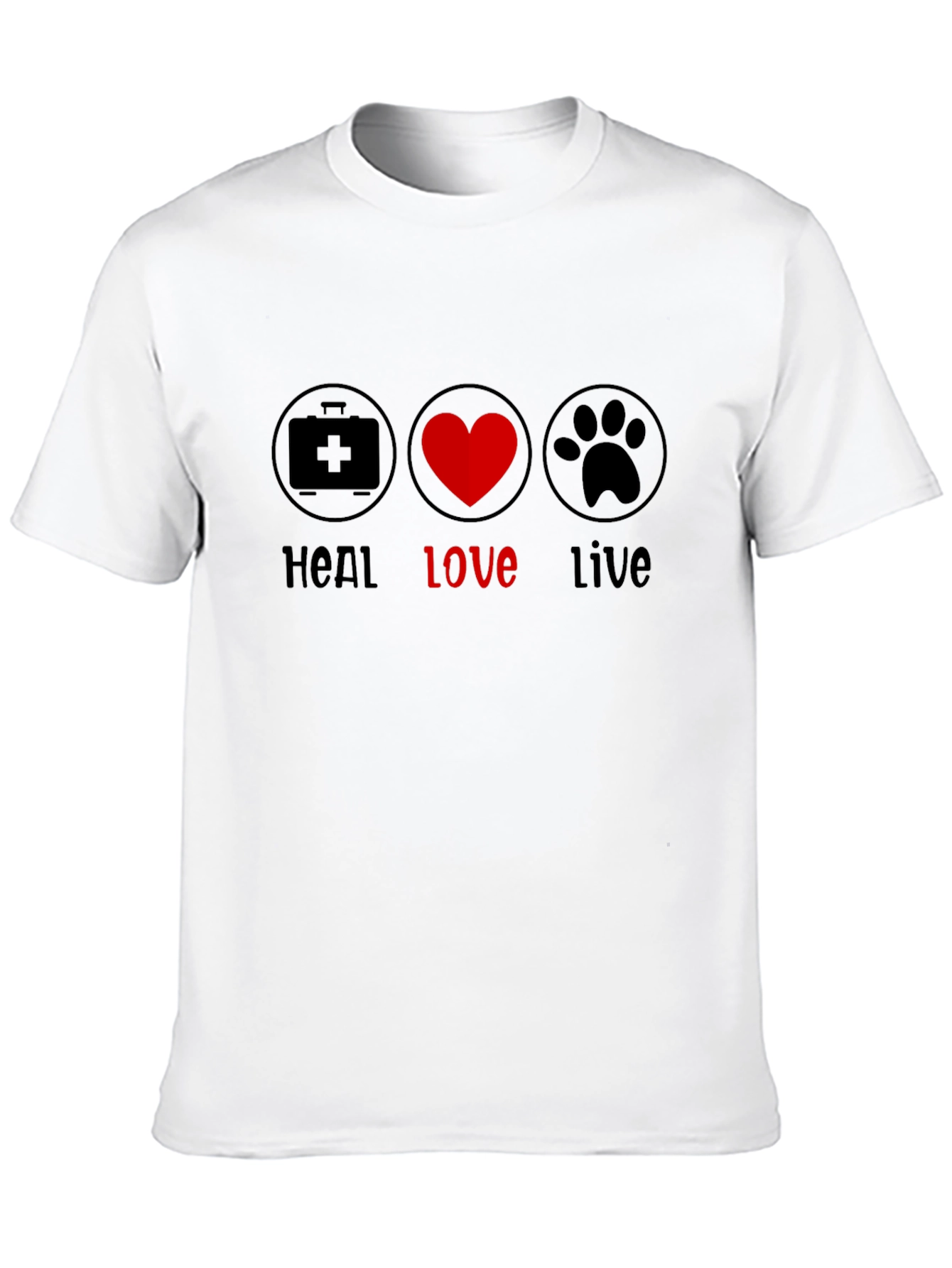 Heal Love Live Vet T-Shirt