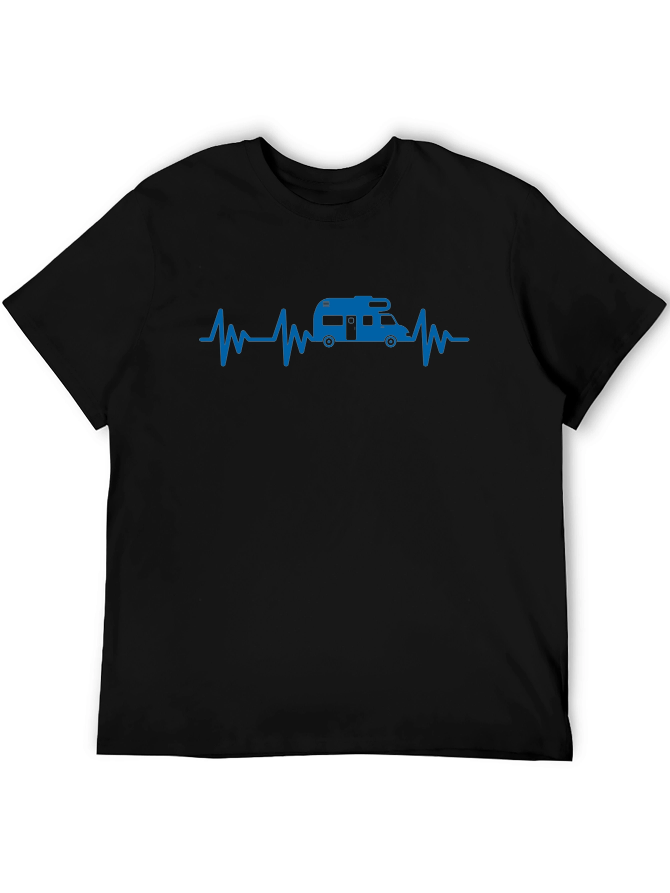 RV Heartbeat Graphic Tee - Camping Lover