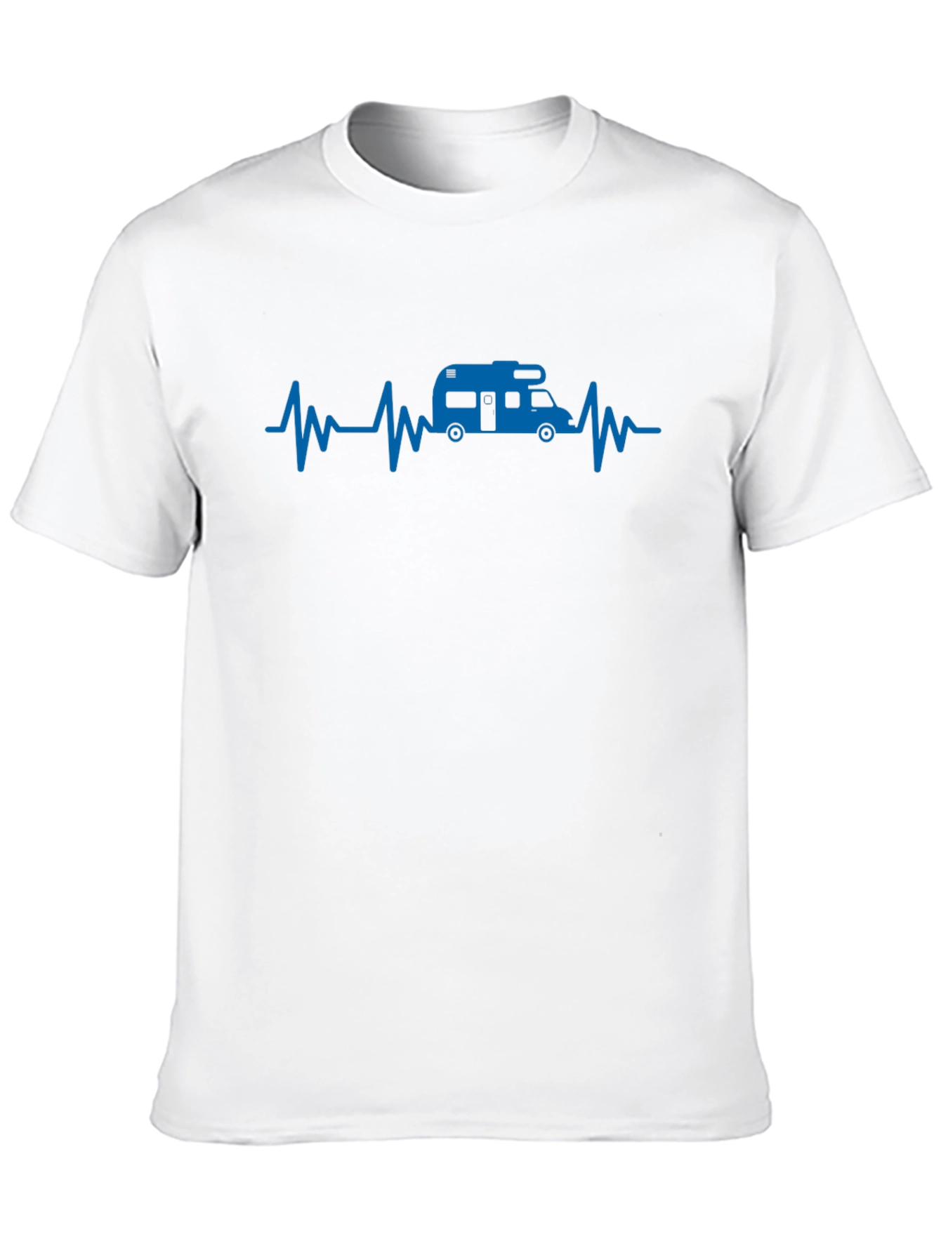 RV Heartbeat Graphic Tee - Camping Lover