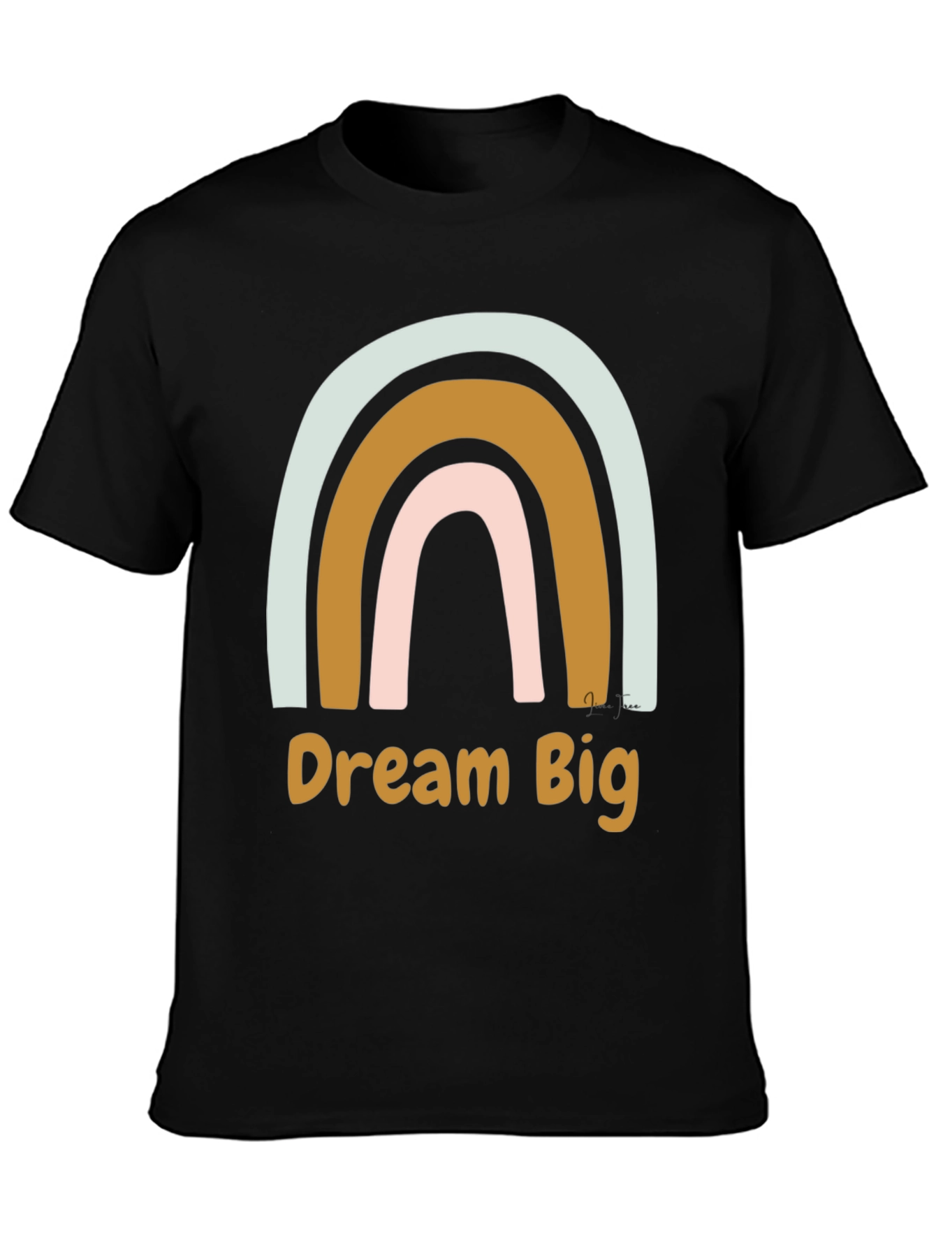 Dream Big Rainbow Graphic Tee - Unisex
