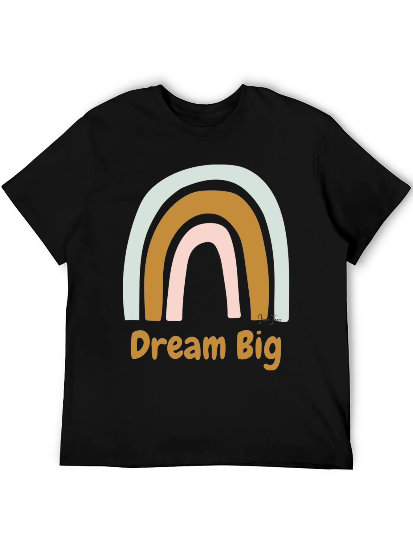 Dream Big Rainbow Graphic Tee - Unisex
