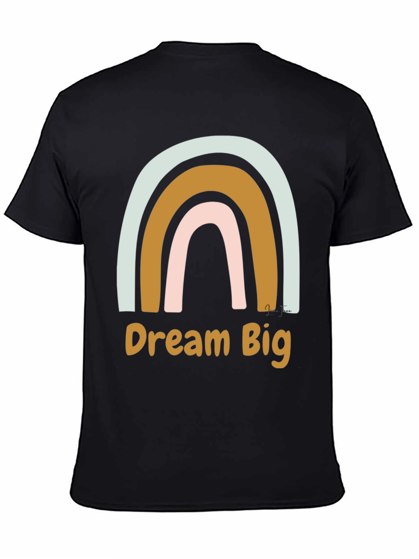 Dream Big Rainbow Graphic Tee - Unisex