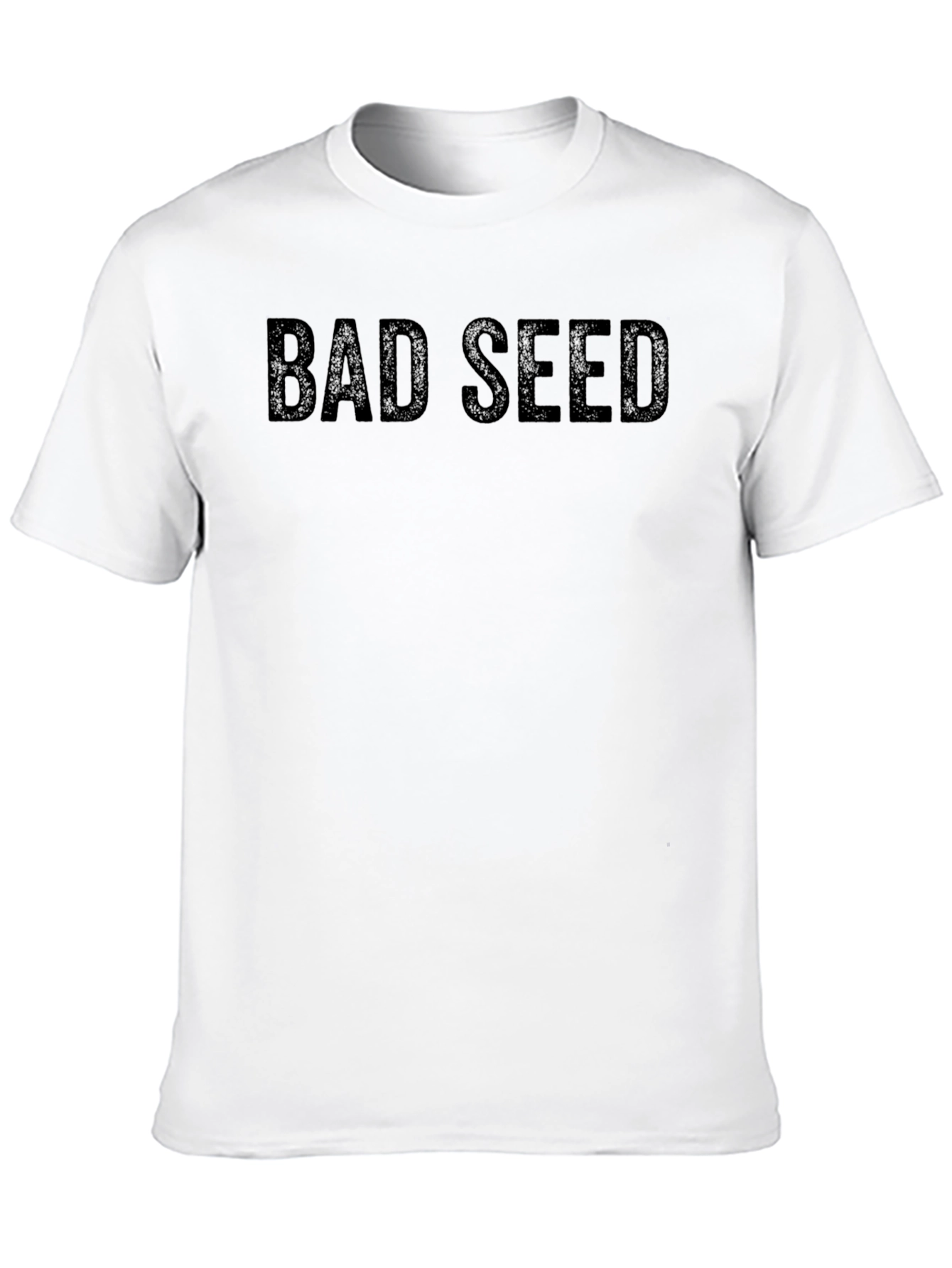 Bad Seed Black Graphic Tee - Mens Casual Wear