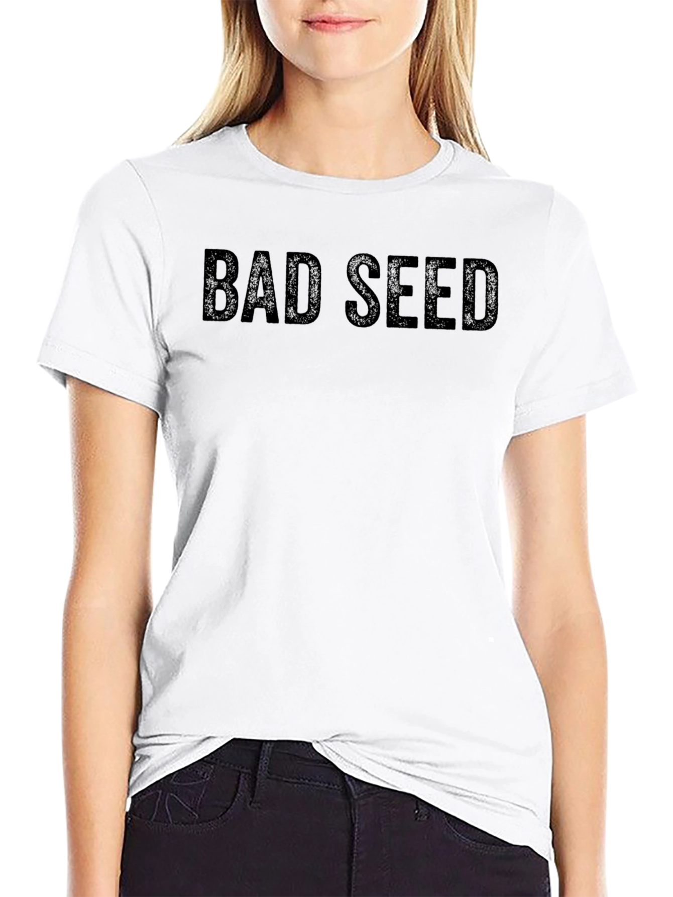 Bad Seed Black Graphic Tee - Mens Casual Wear