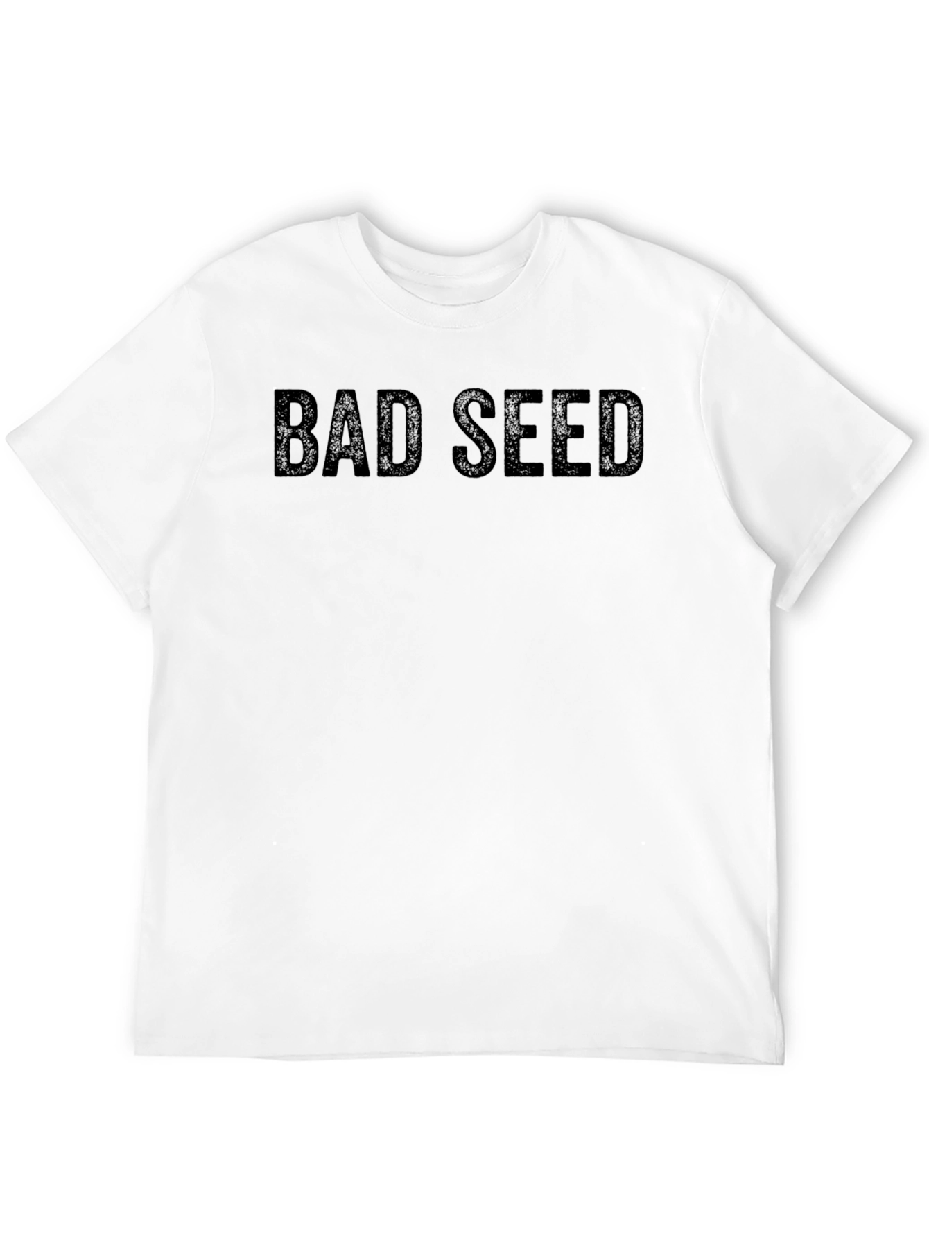 Bad Seed Black Graphic Tee - Mens Casual Wear