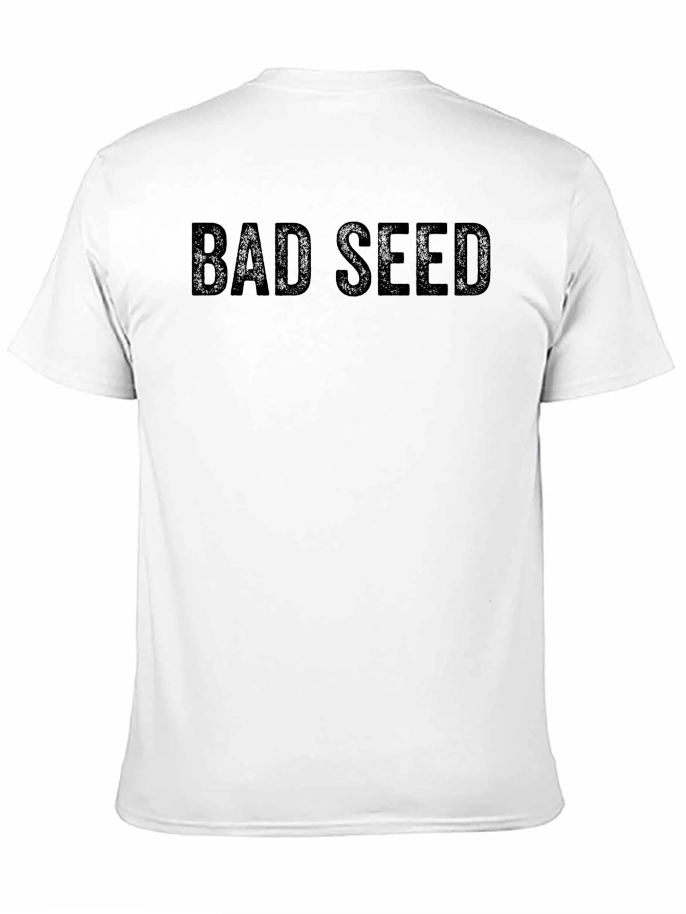 Bad Seed Black Graphic Tee - Mens Casual Wear