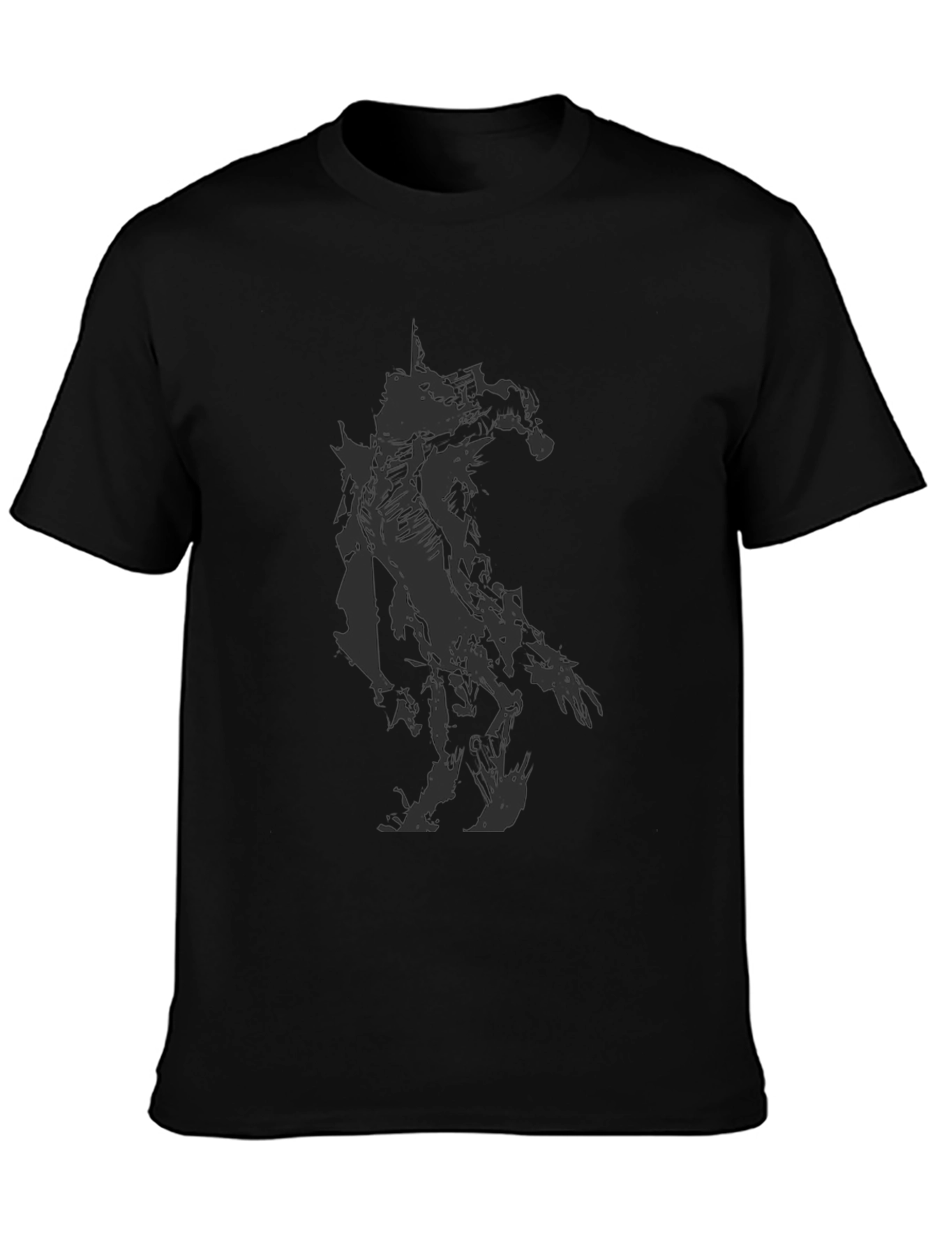 Dark Robot Graphic Tee - Mens Black T-Shirt