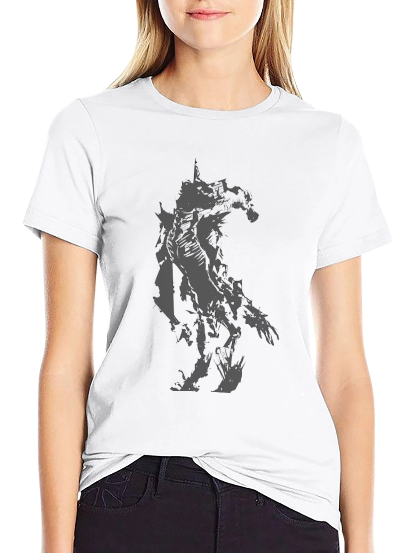 Dark Robot Graphic Tee - Mens Black T-Shirt