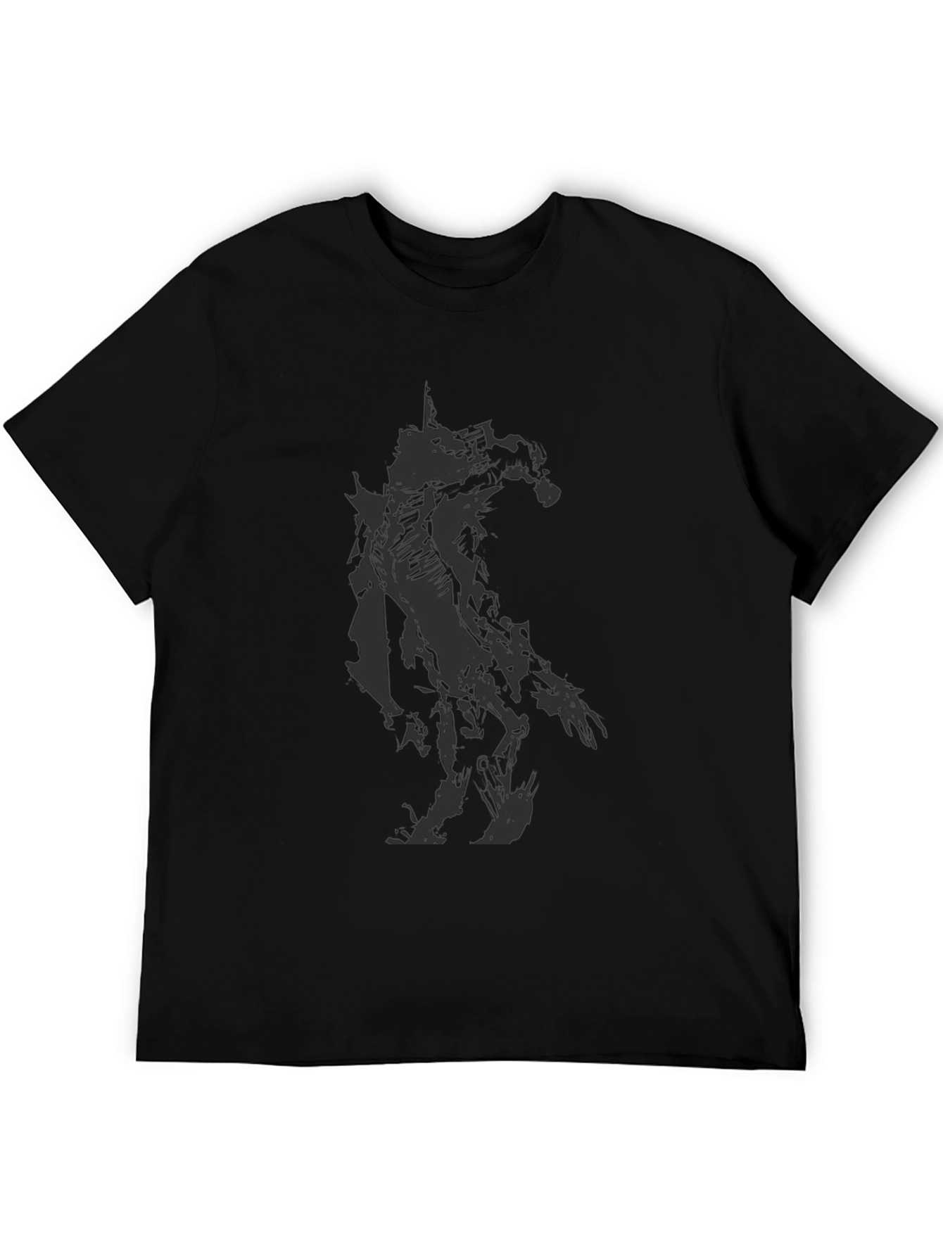 Dark Robot Graphic Tee - Mens Black T-Shirt