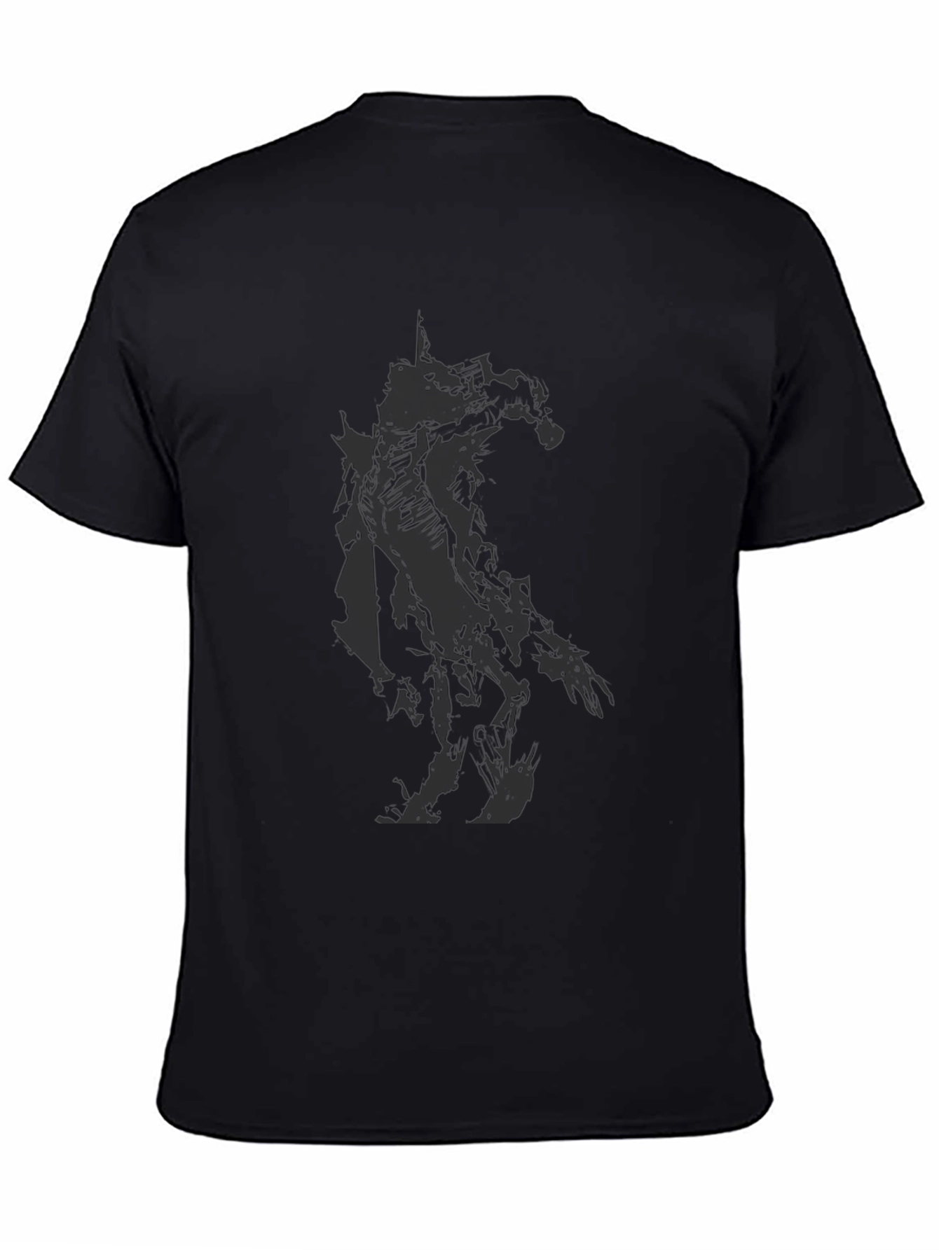 Dark Robot Graphic Tee - Mens Black T-Shirt