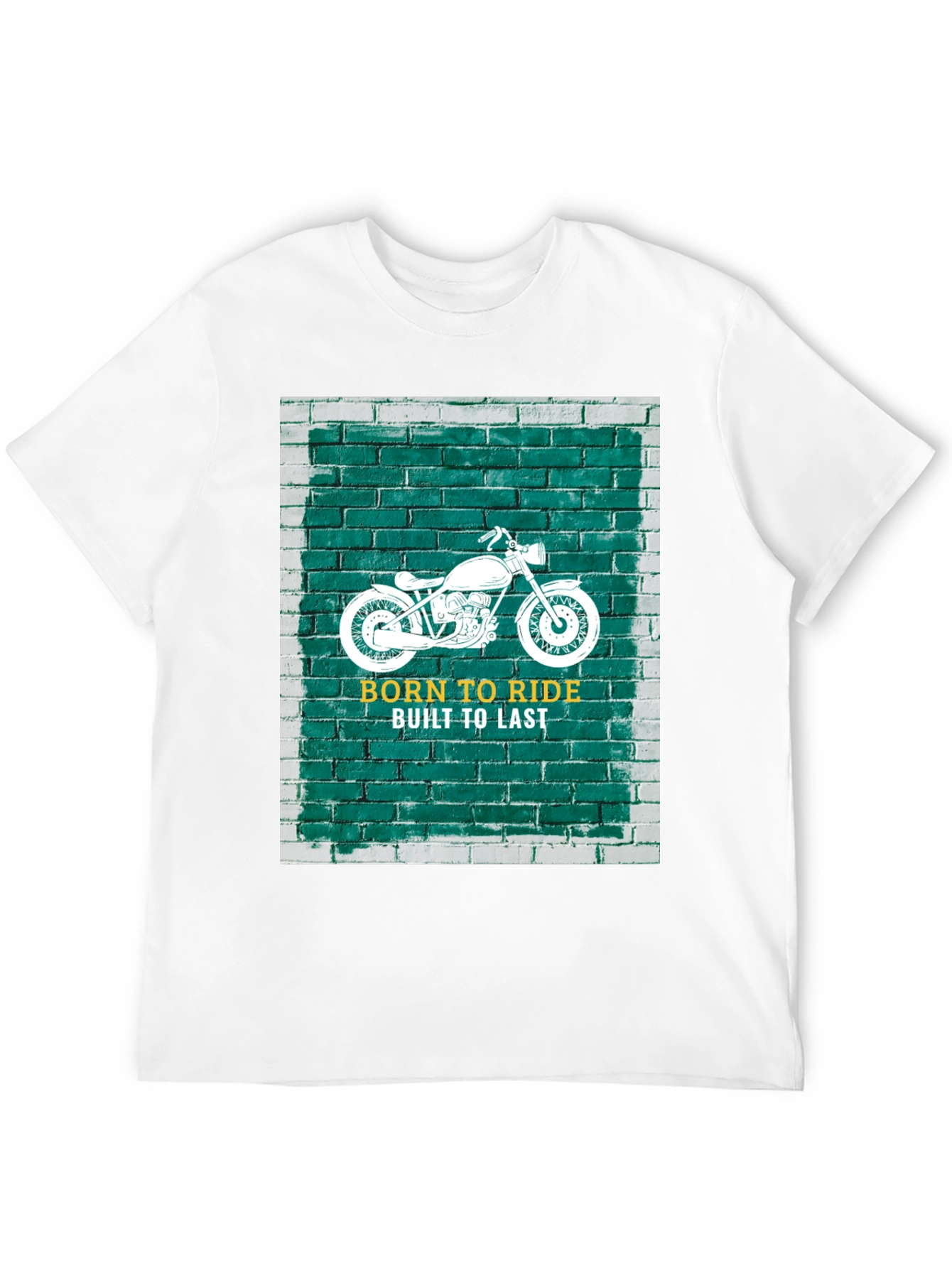 Born to Ride Black Graphic T-Shirt