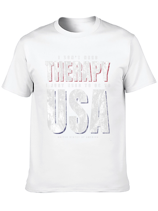 Therapy USA Graphic T-Shirt - Patriotic American Apparel