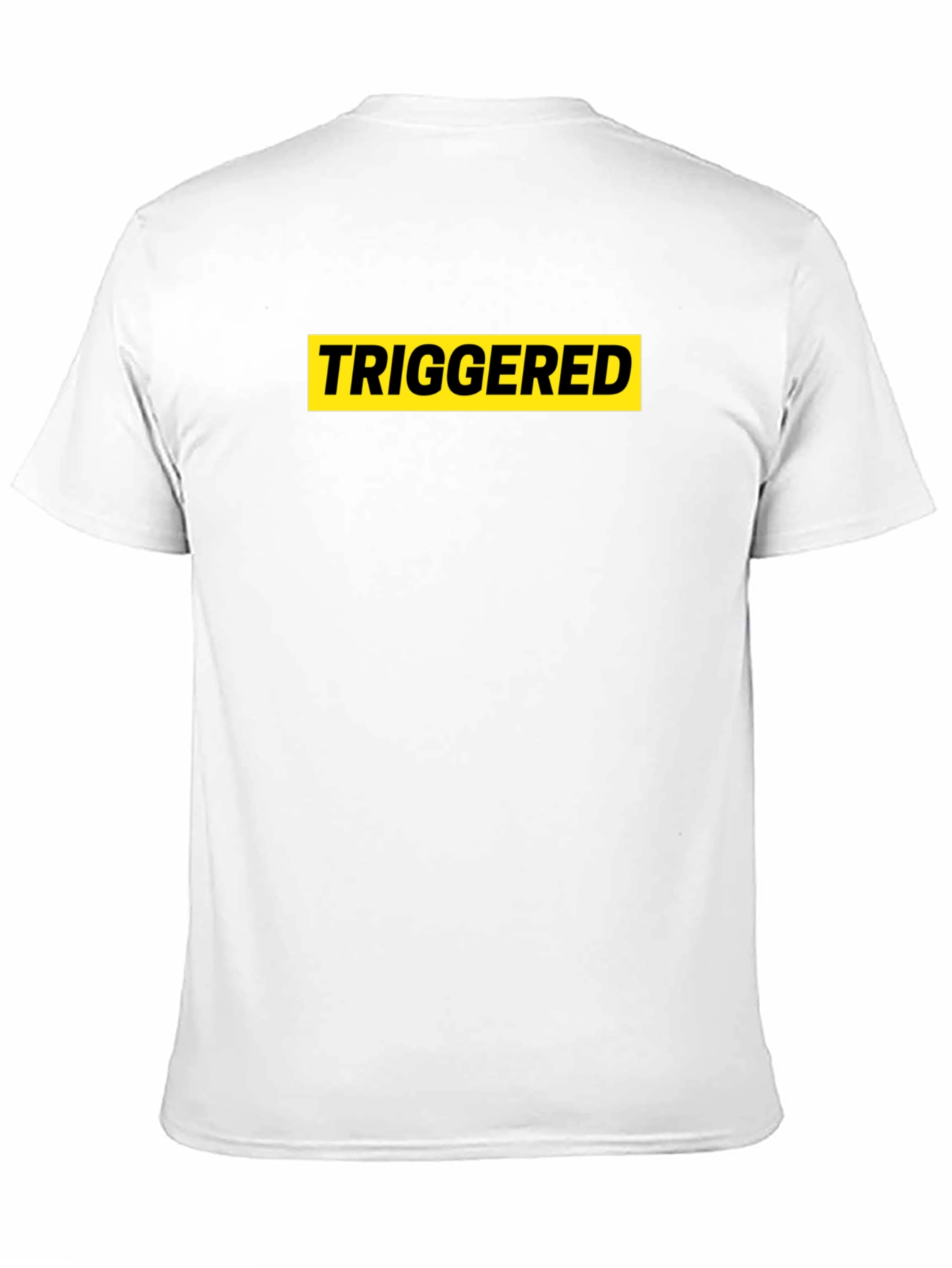 Triggered Graphic Tee - Black Cotton T-Shirt