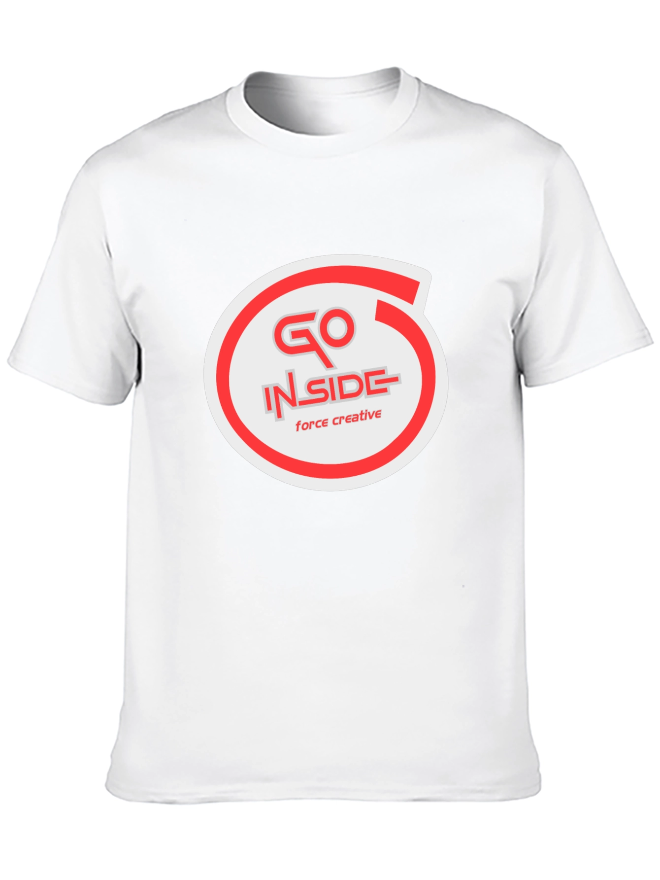 Go Inside Creative Black T-Shirt