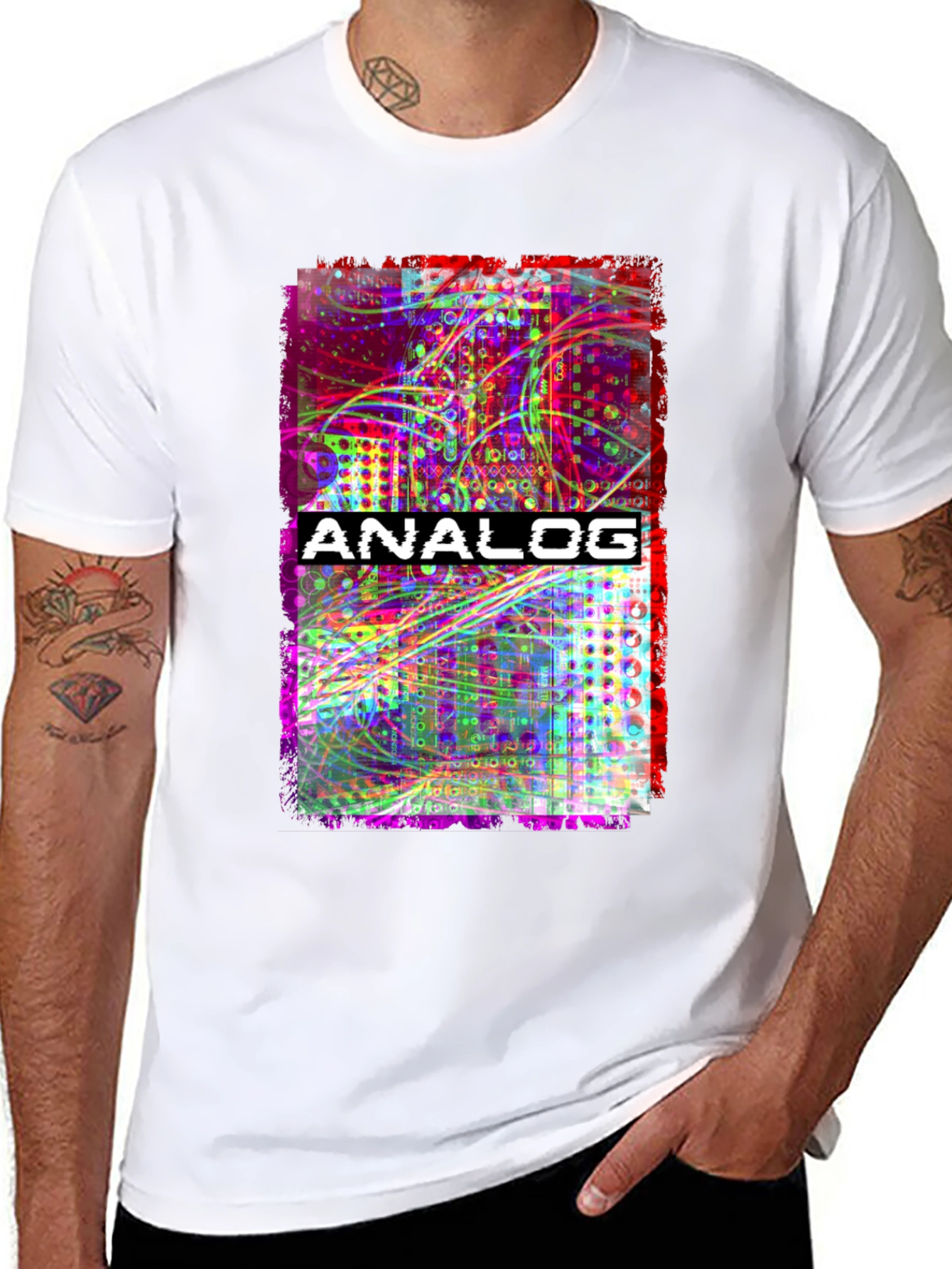 Analog Synth T-Shirt - Electronic Music Tee