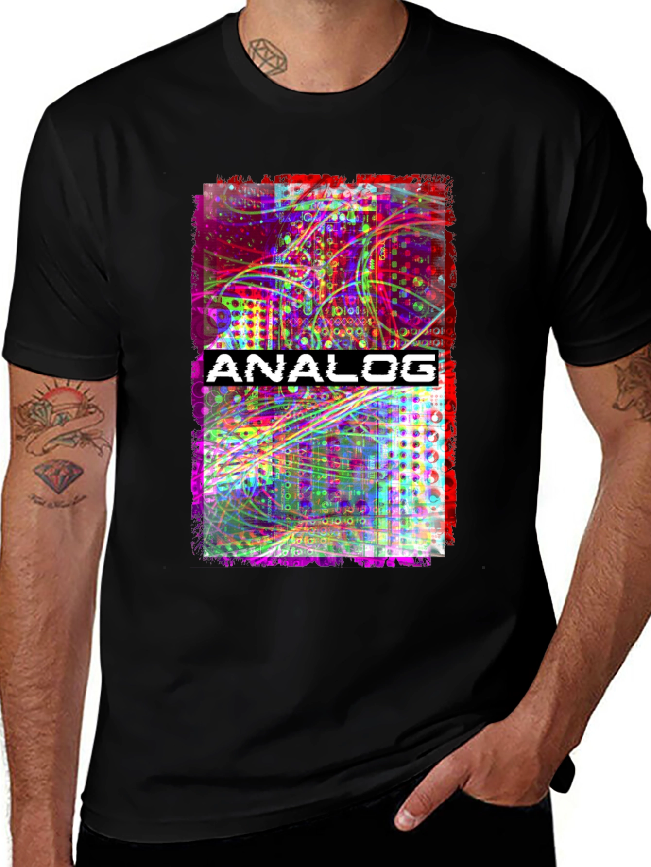 Analog Synth T-Shirt - Electronic Music Tee