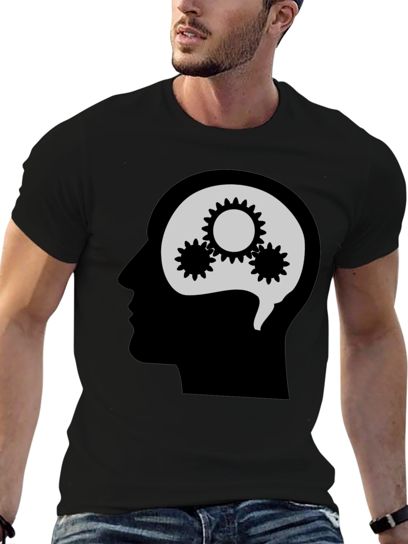 Cog Brain T-Shirt - Thinking Gears Tee