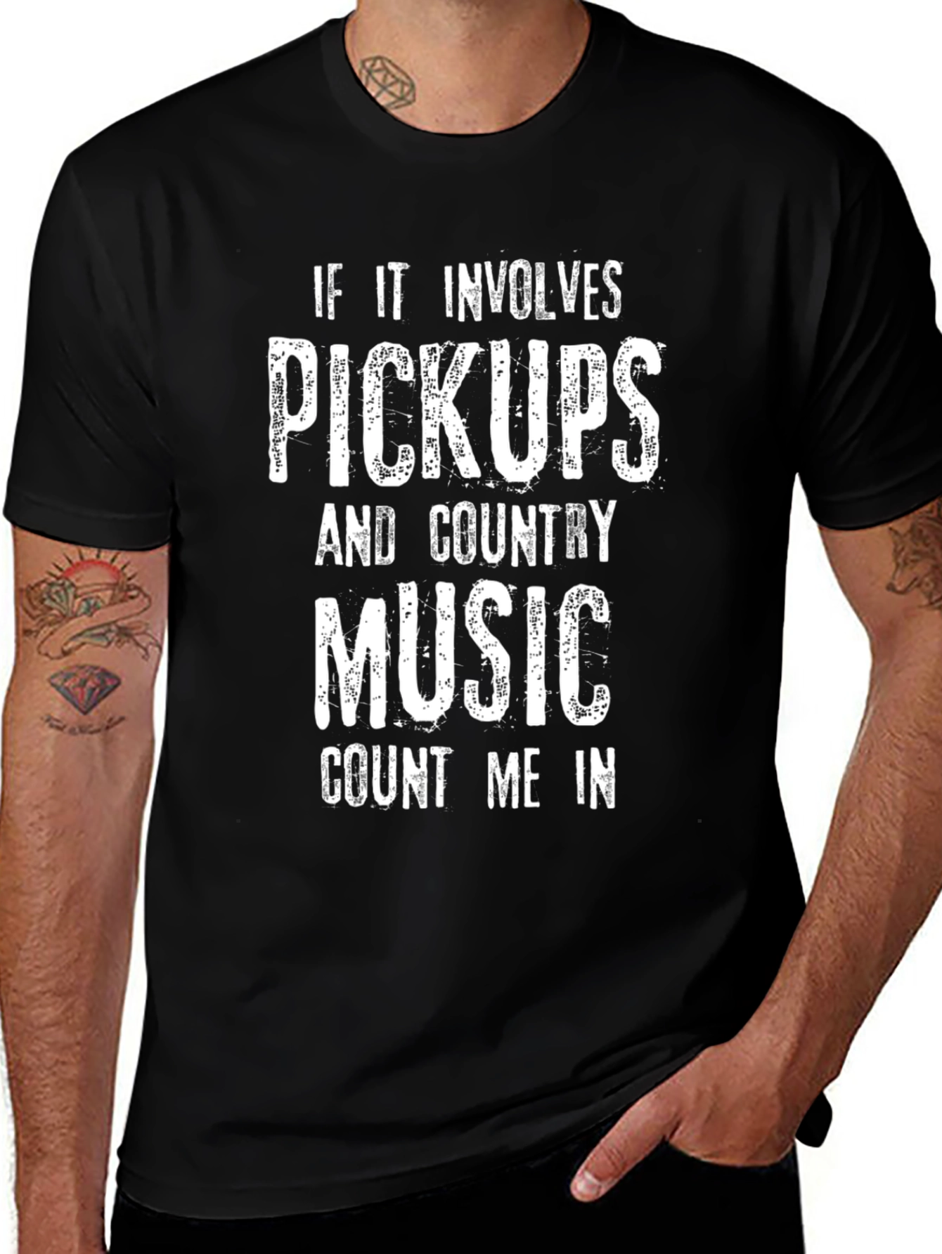 Pickups & Country Music T-Shirt - Count Me In