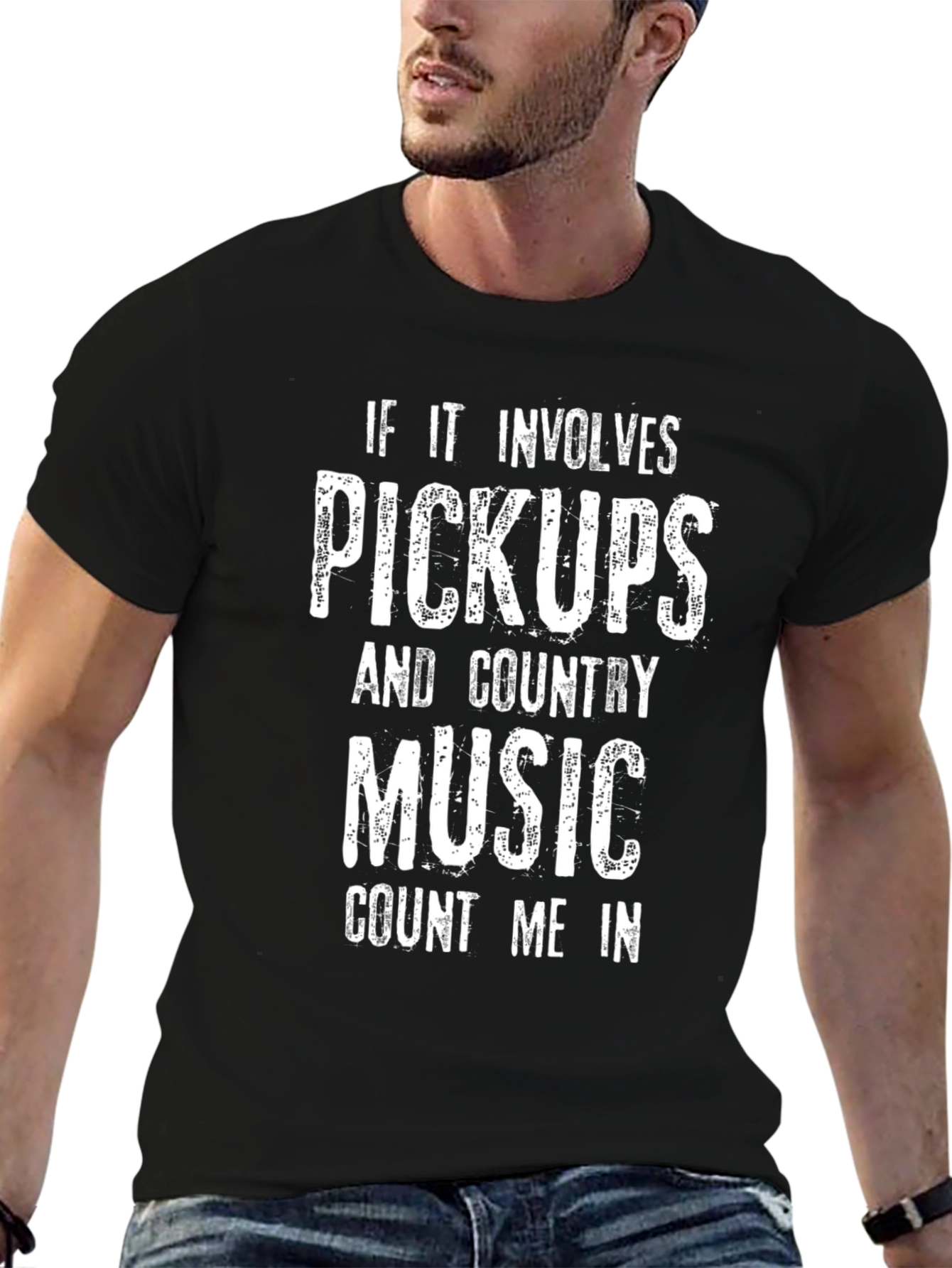 Pickups & Country Music T-Shirt - Count Me In