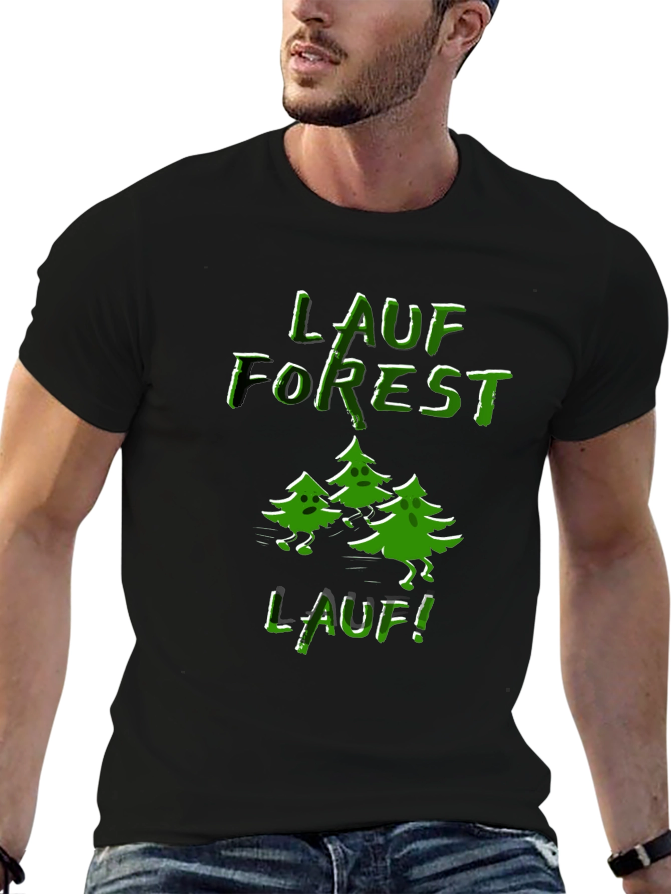 Lauf Forest T-Shirt - Running Trees Tee