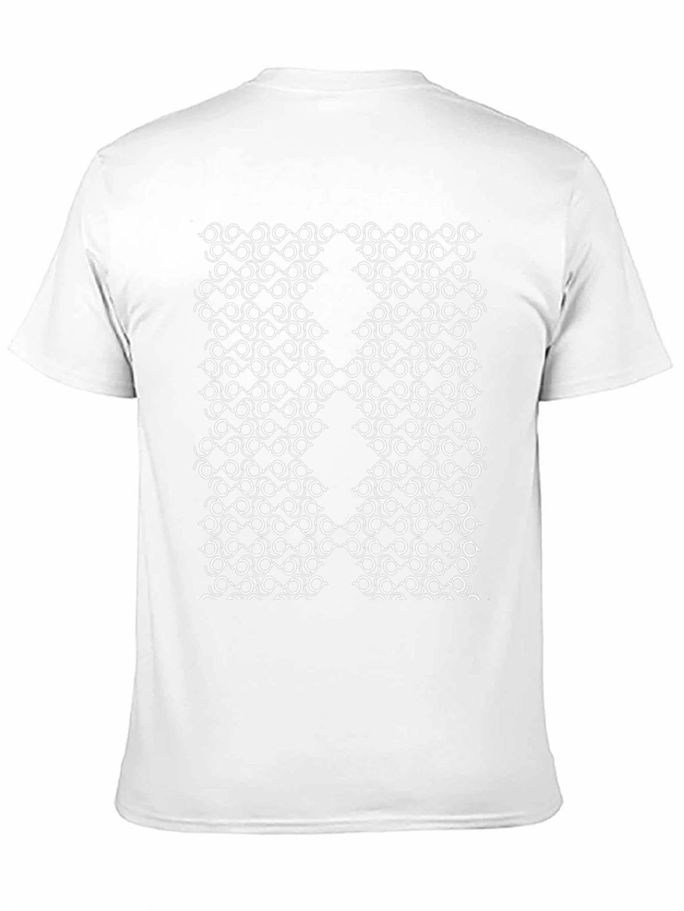 Optical Illusion Black T-Shirt