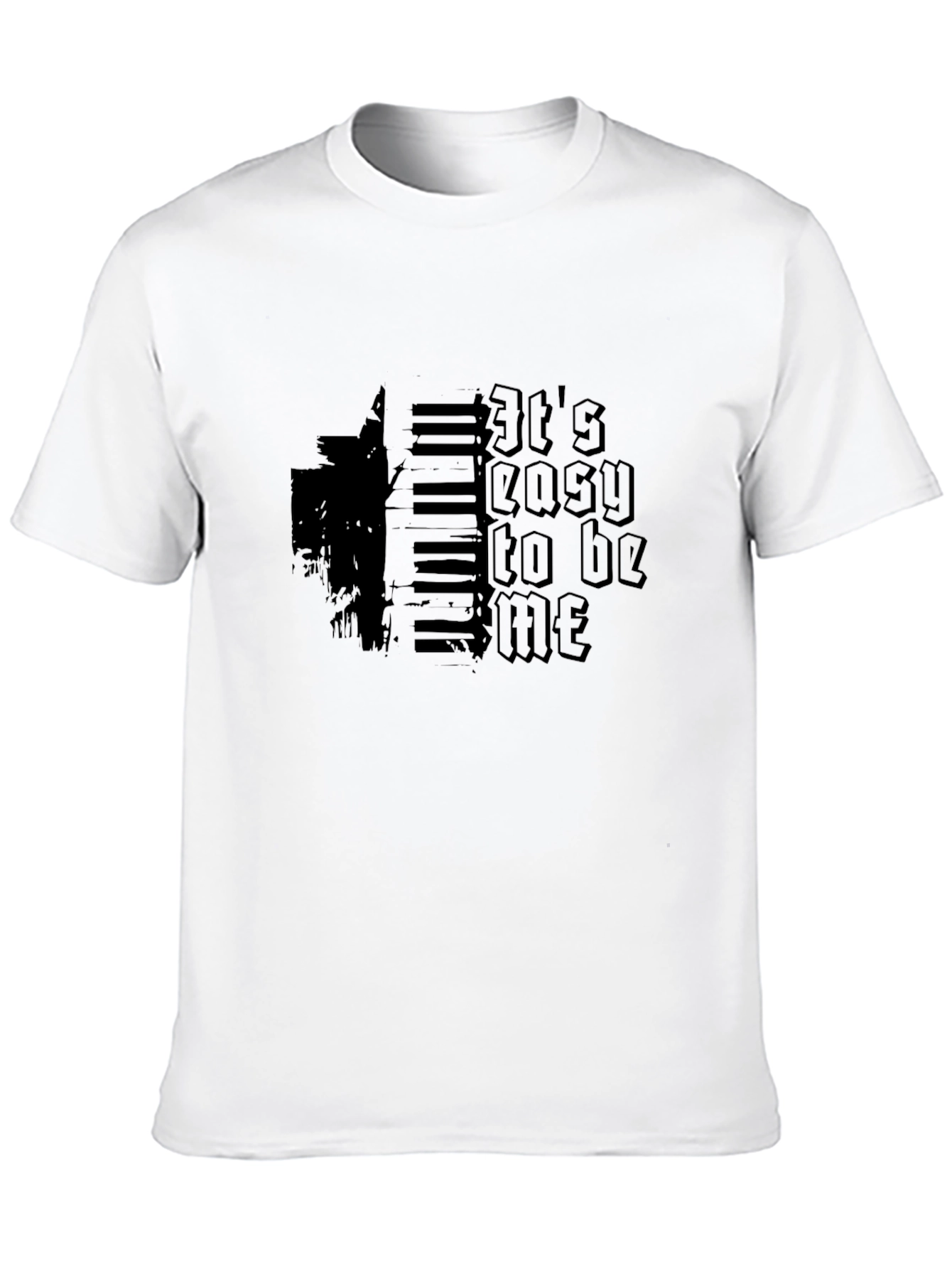 Its Easy To Be Me Piano Graphic T-Shirt