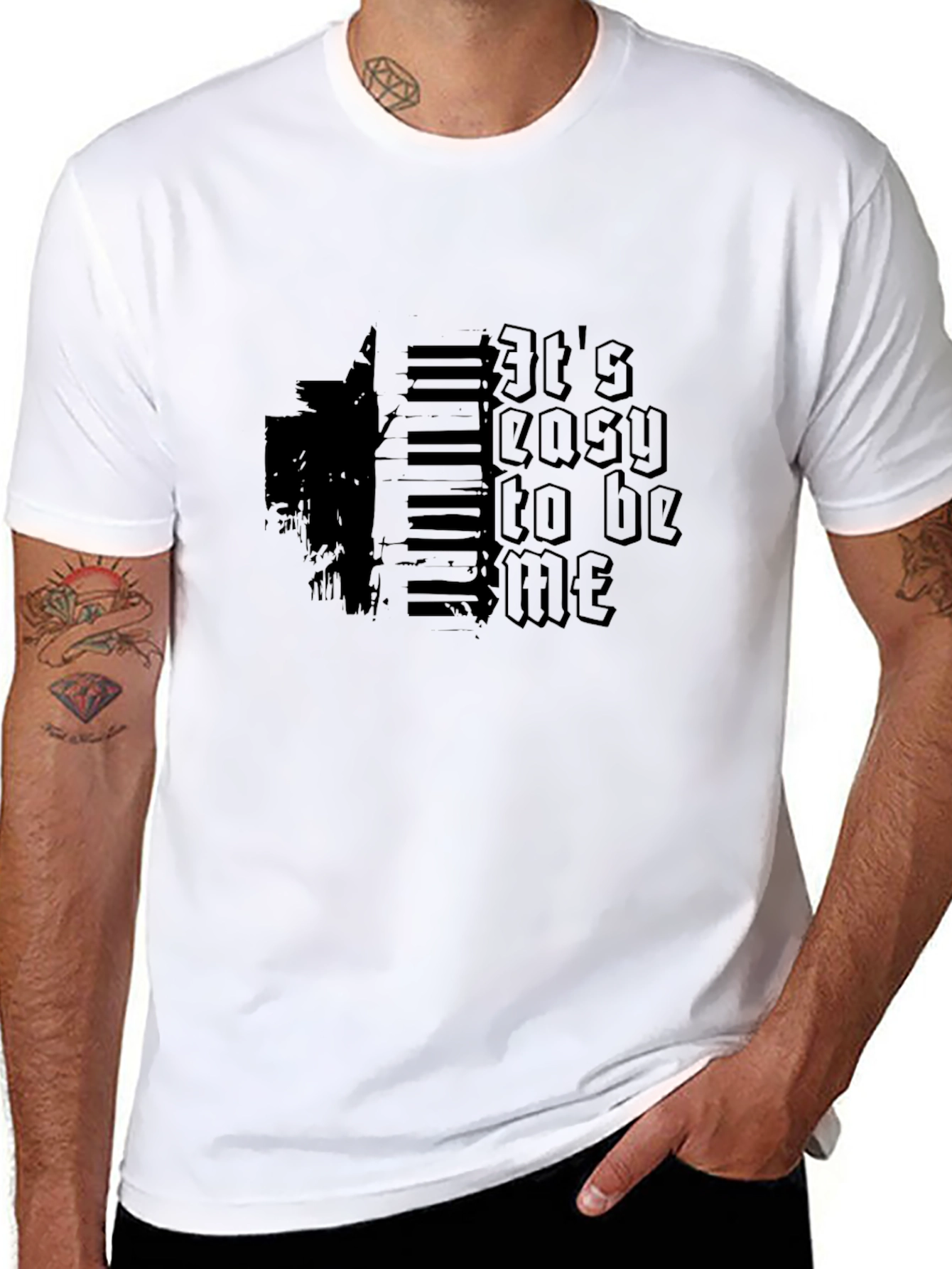 Its Easy To Be Me Piano Graphic T-Shirt