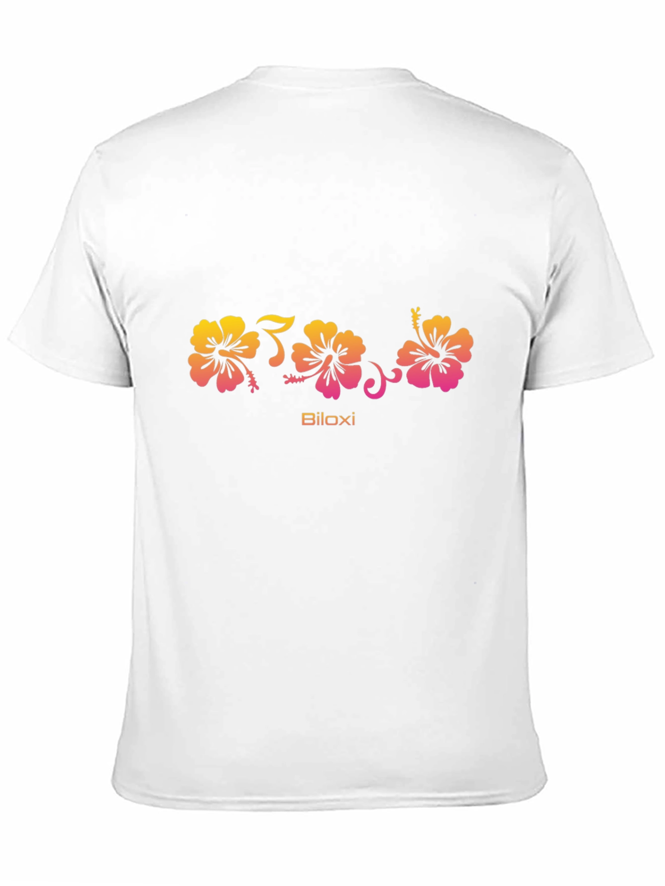 Biloxi Floral Black T-Shirt