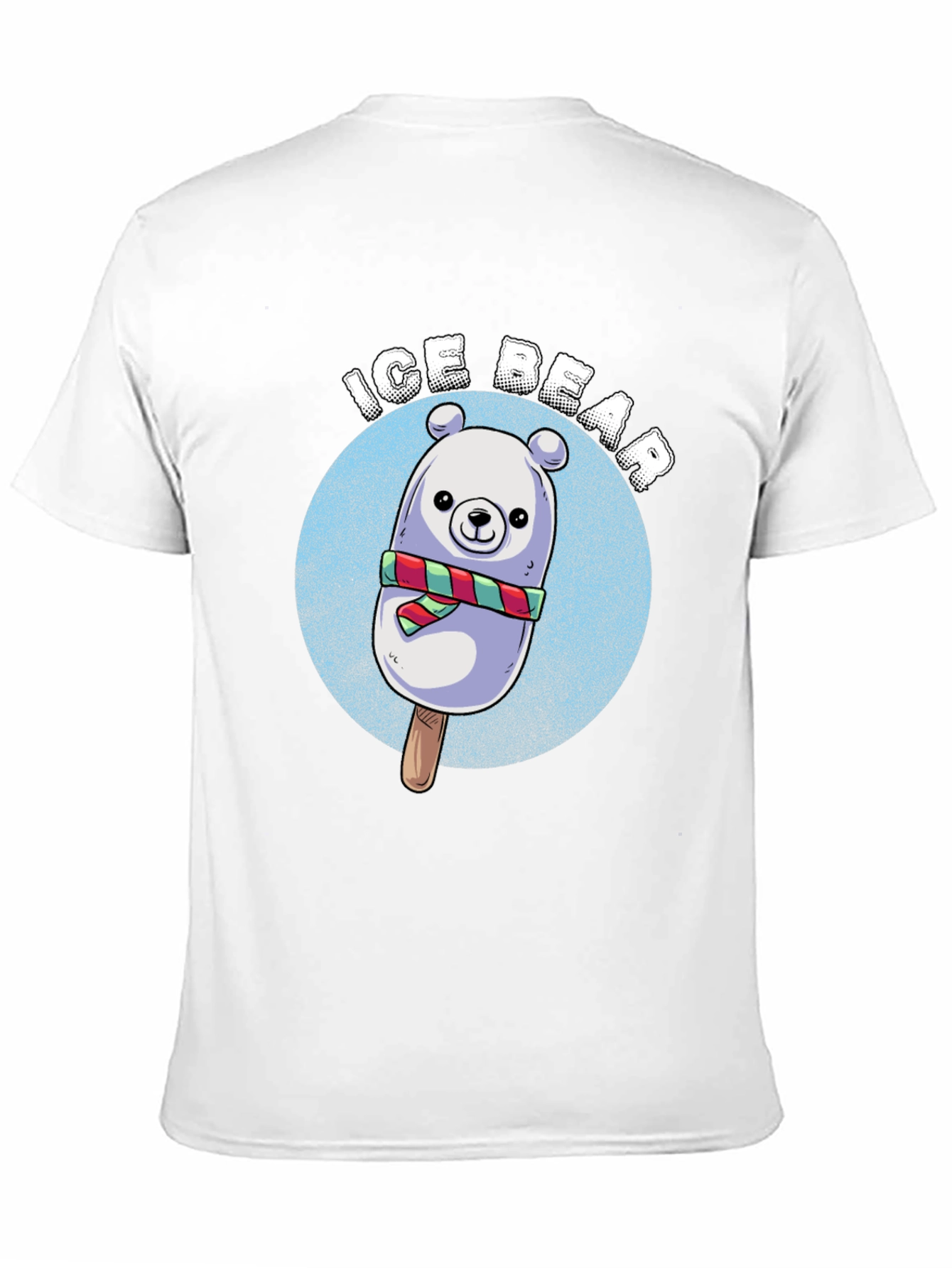 Ice Bear Popsicle Graphic T-Shirt