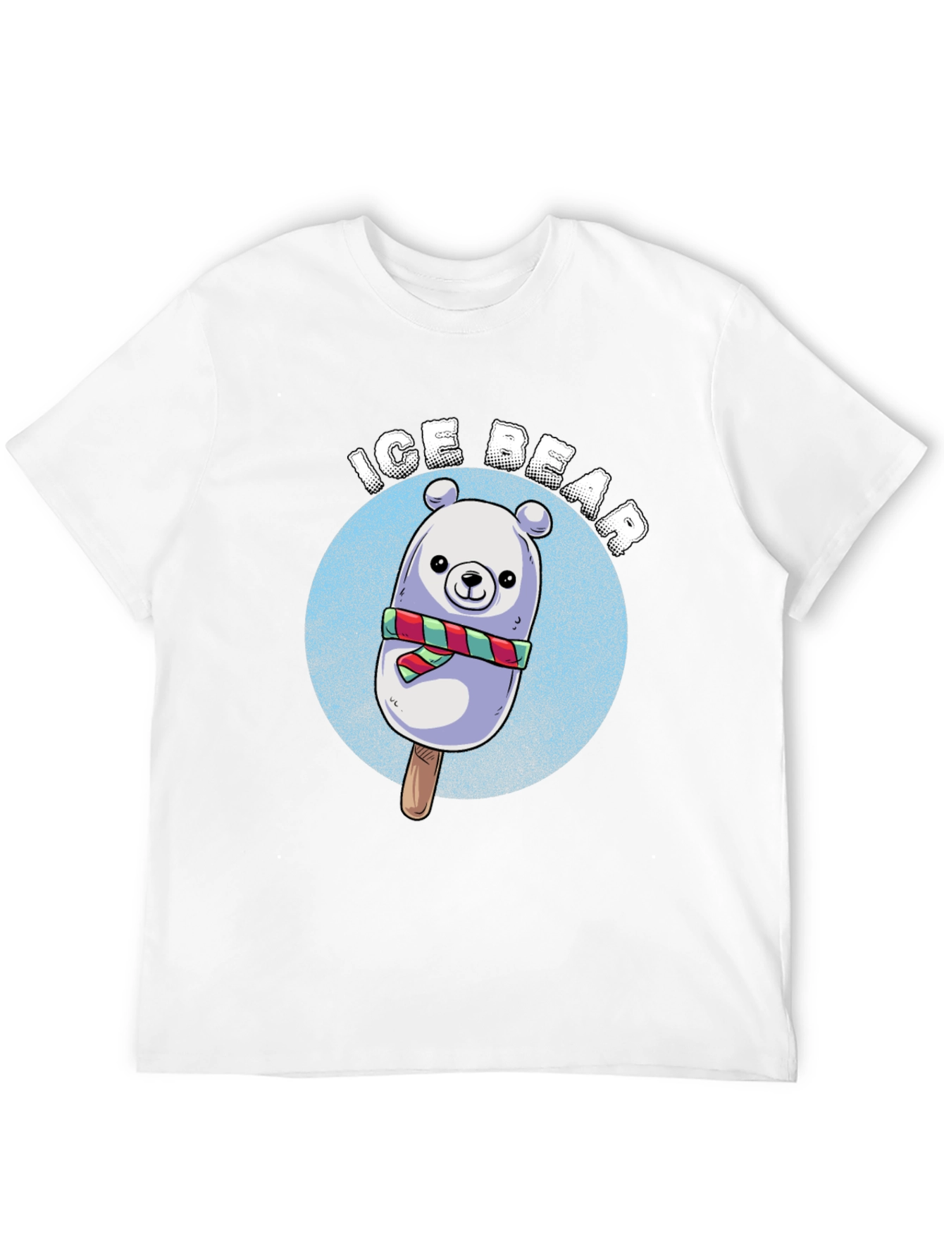 Ice Bear Popsicle Graphic T-Shirt