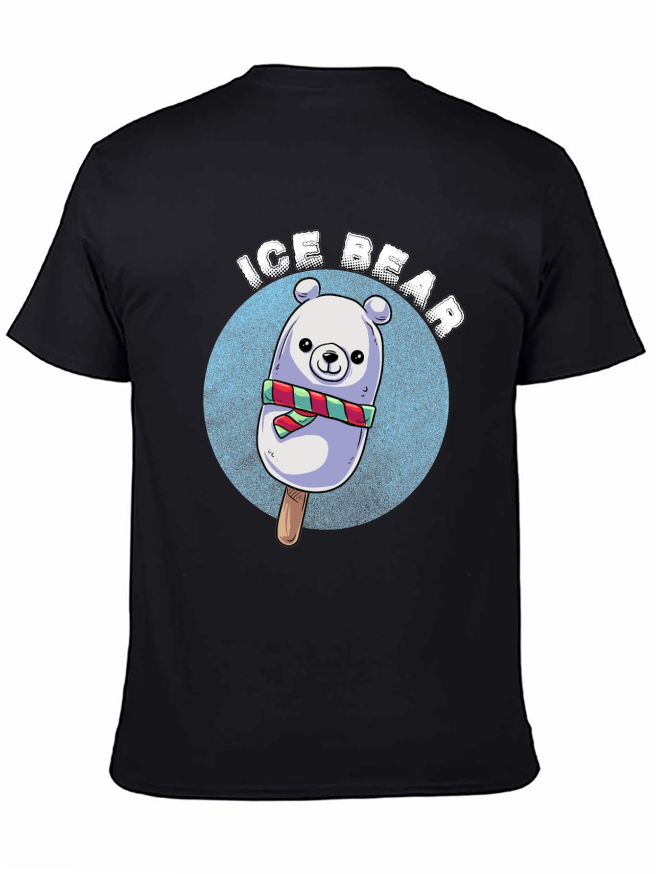 Ice Bear Popsicle Graphic T-Shirt