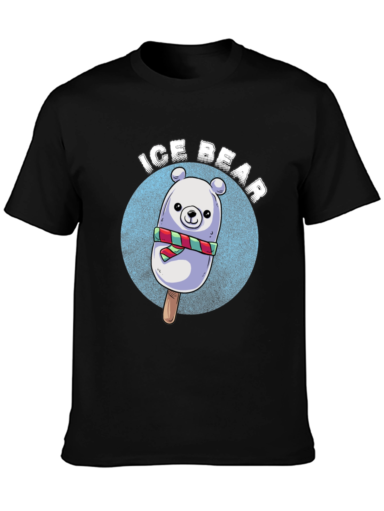 Ice Bear Popsicle Graphic T-Shirt