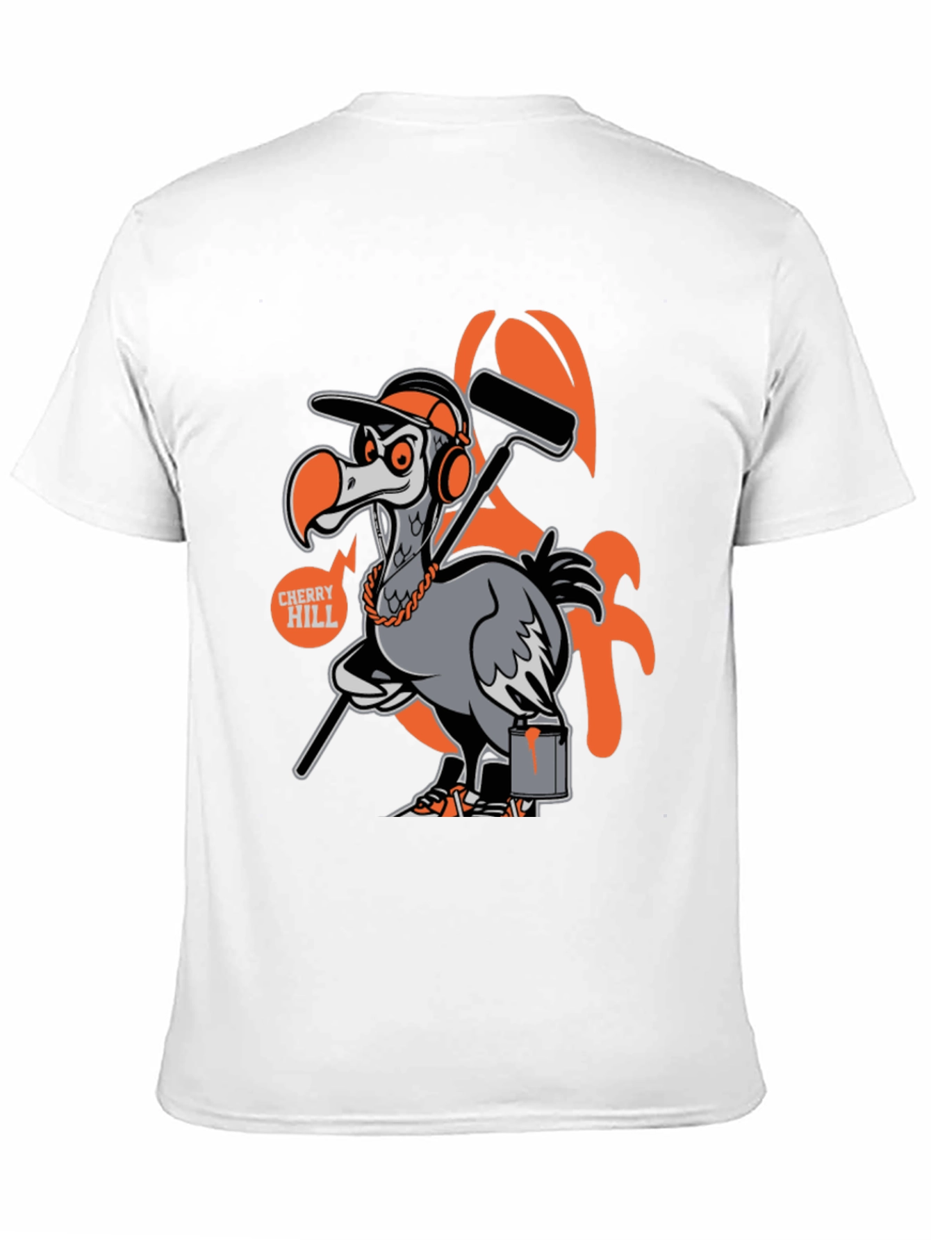 Cherry Hill Dodo Painter T-Shirt - Unique Graphic Tee