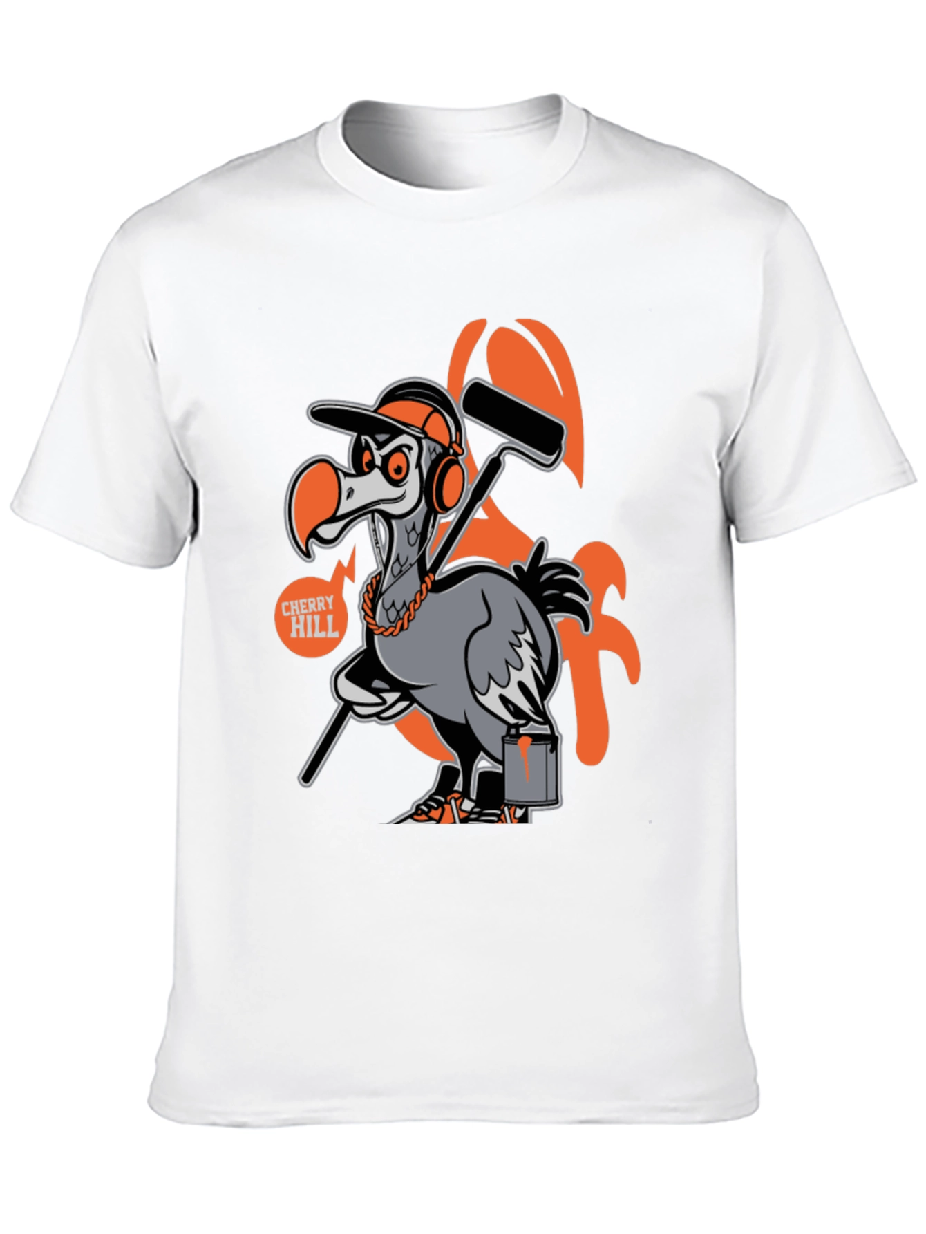 Cherry Hill Dodo Painter T-Shirt - Unique Graphic Tee