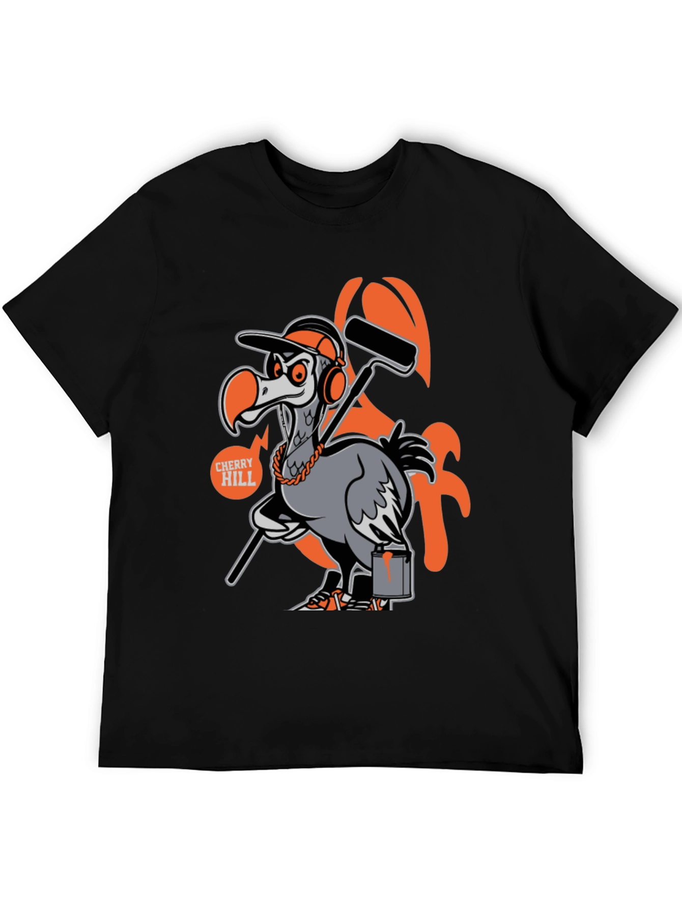 Cherry Hill Dodo Painter T-Shirt - Unique Graphic Tee