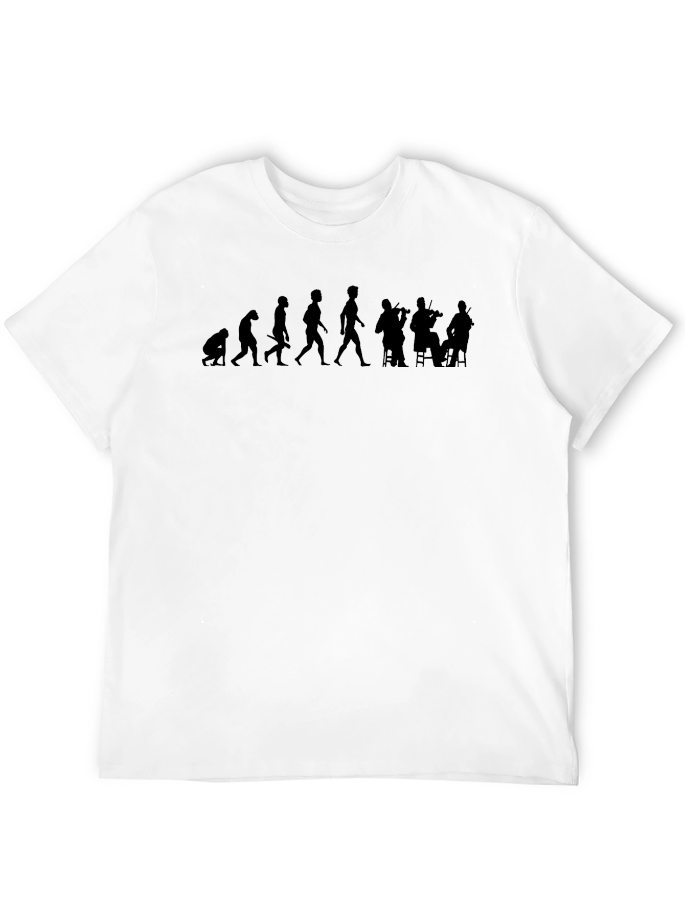 Evolution of Music T-Shirt - Black