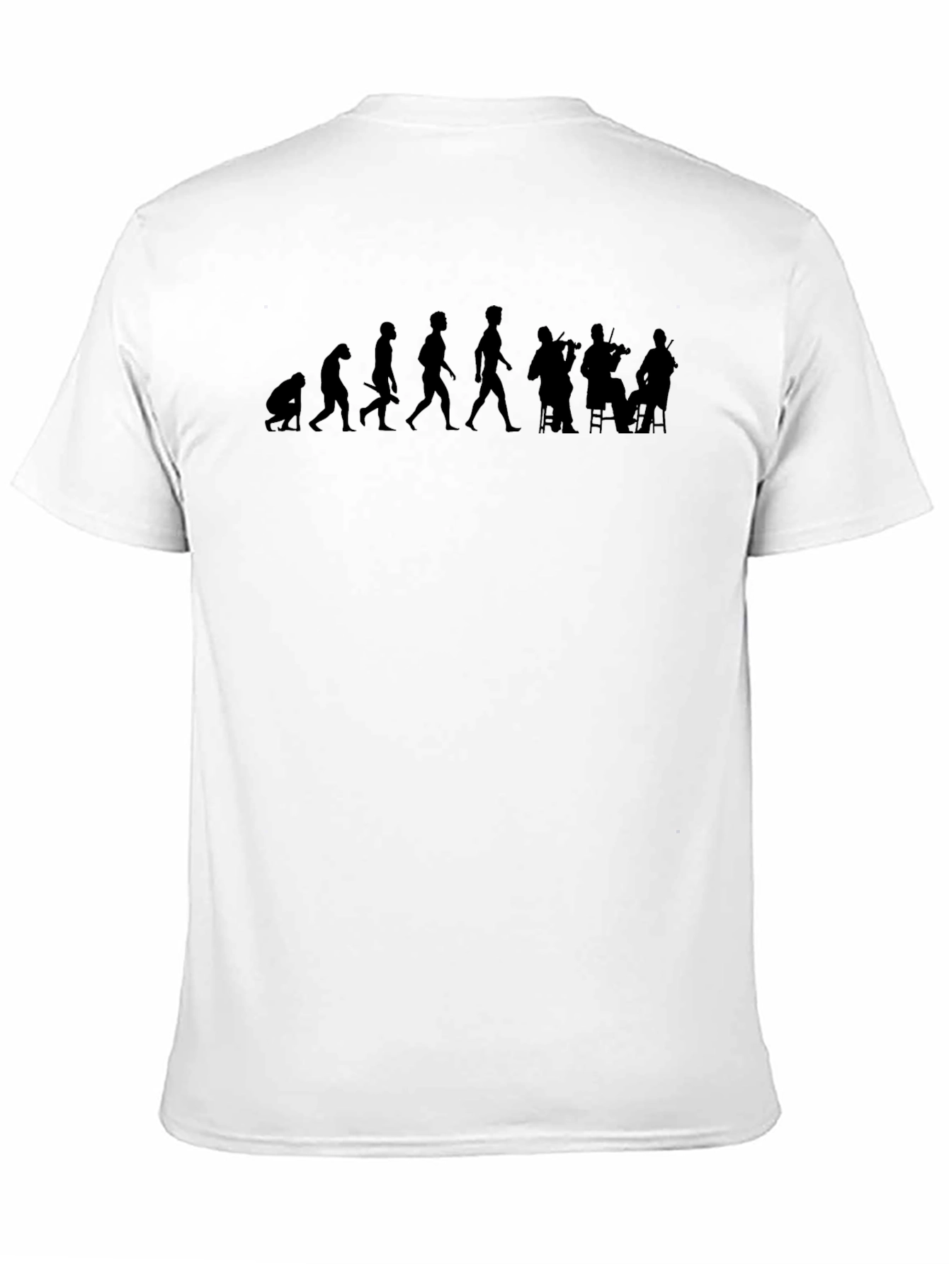Evolution of Music T-Shirt - Black
