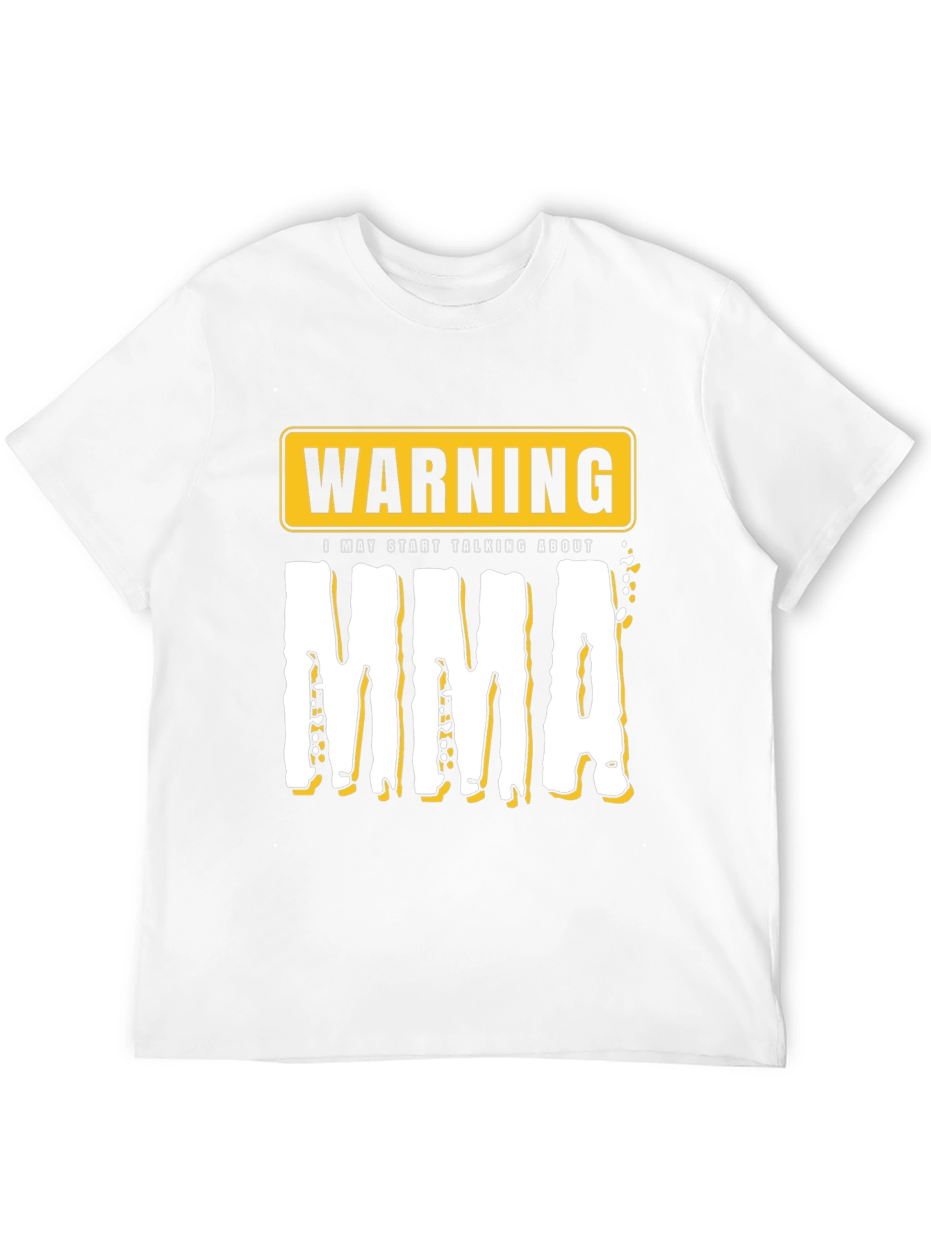 Warning MMA T-Shirt - Mixed Martial Arts Fan Tee